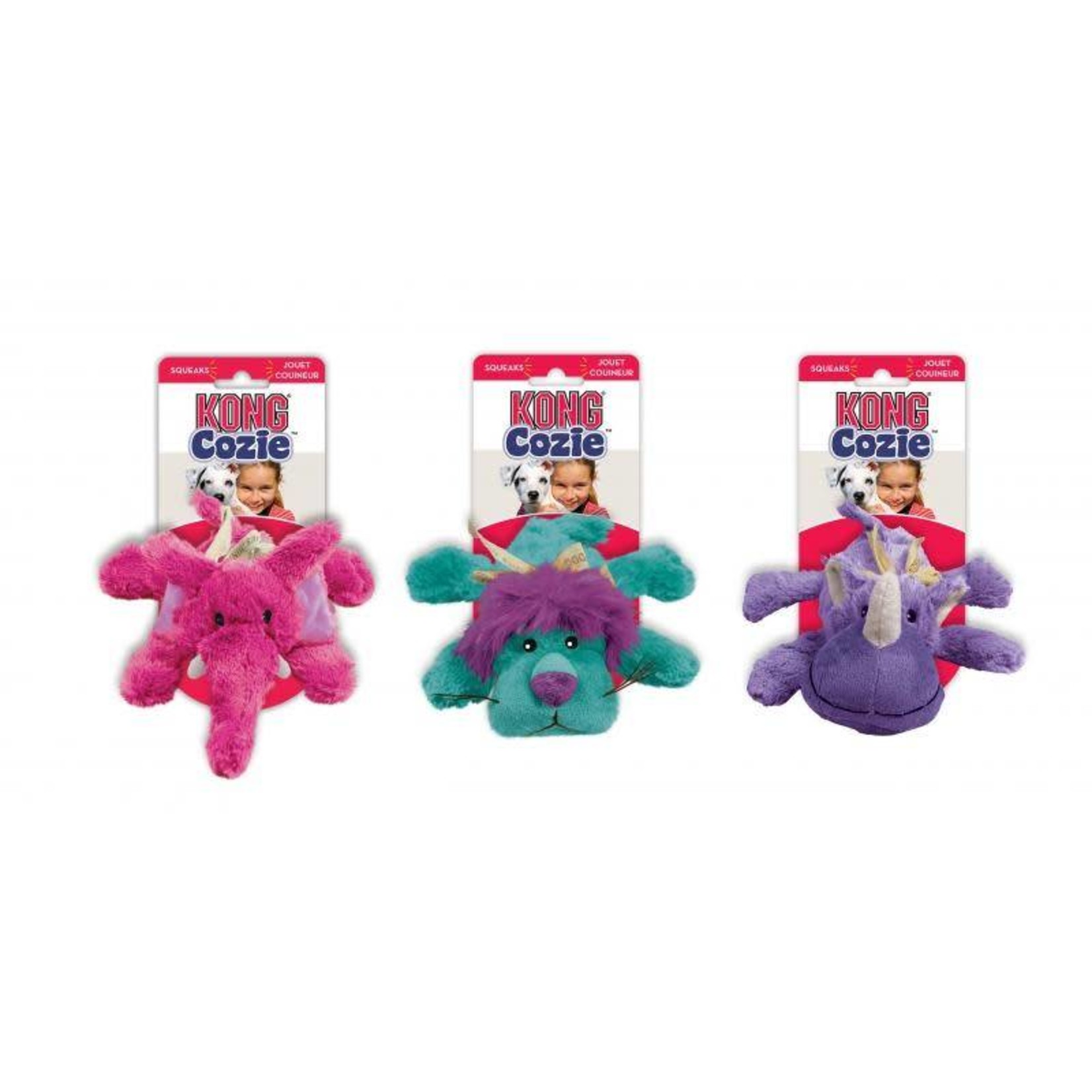 KONG Cozies Brights Toys