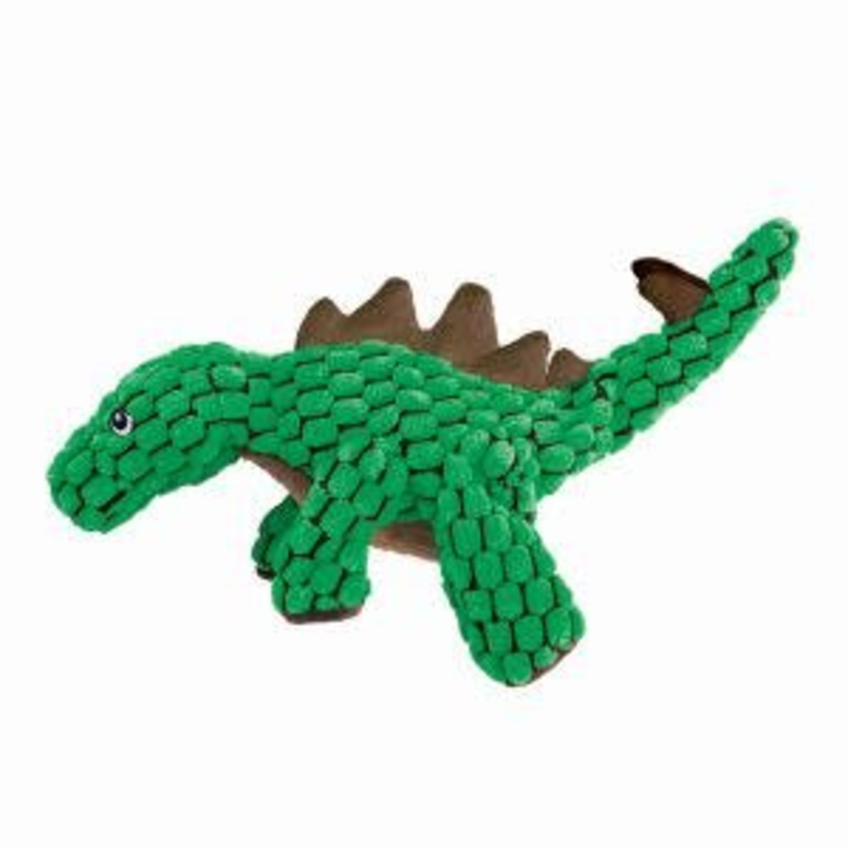 KONG Dynos Stegosaurus Dog Toy, Green