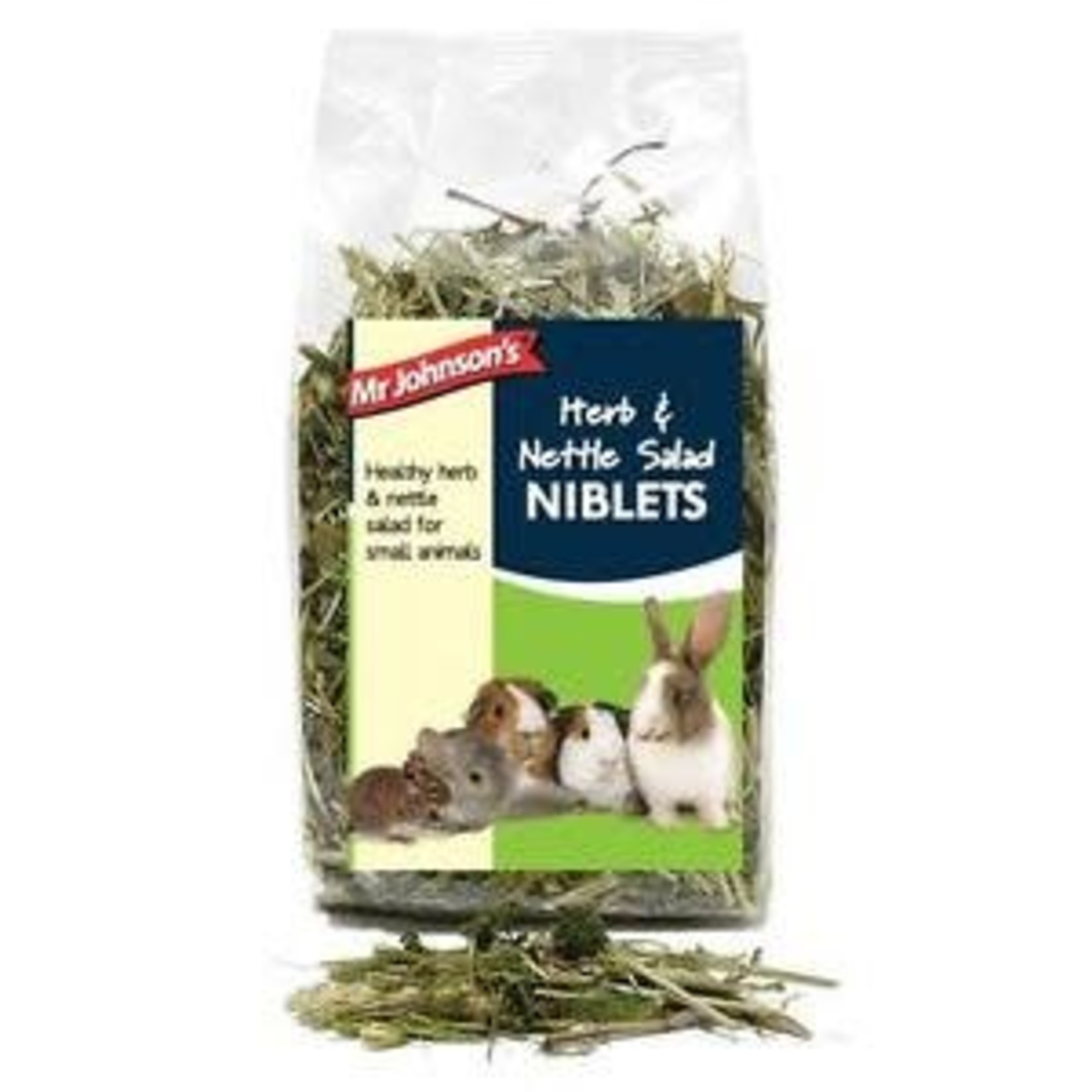 Mr Johnson's Herb & Nettle Salad Niblets Small Animal Treats, 100g