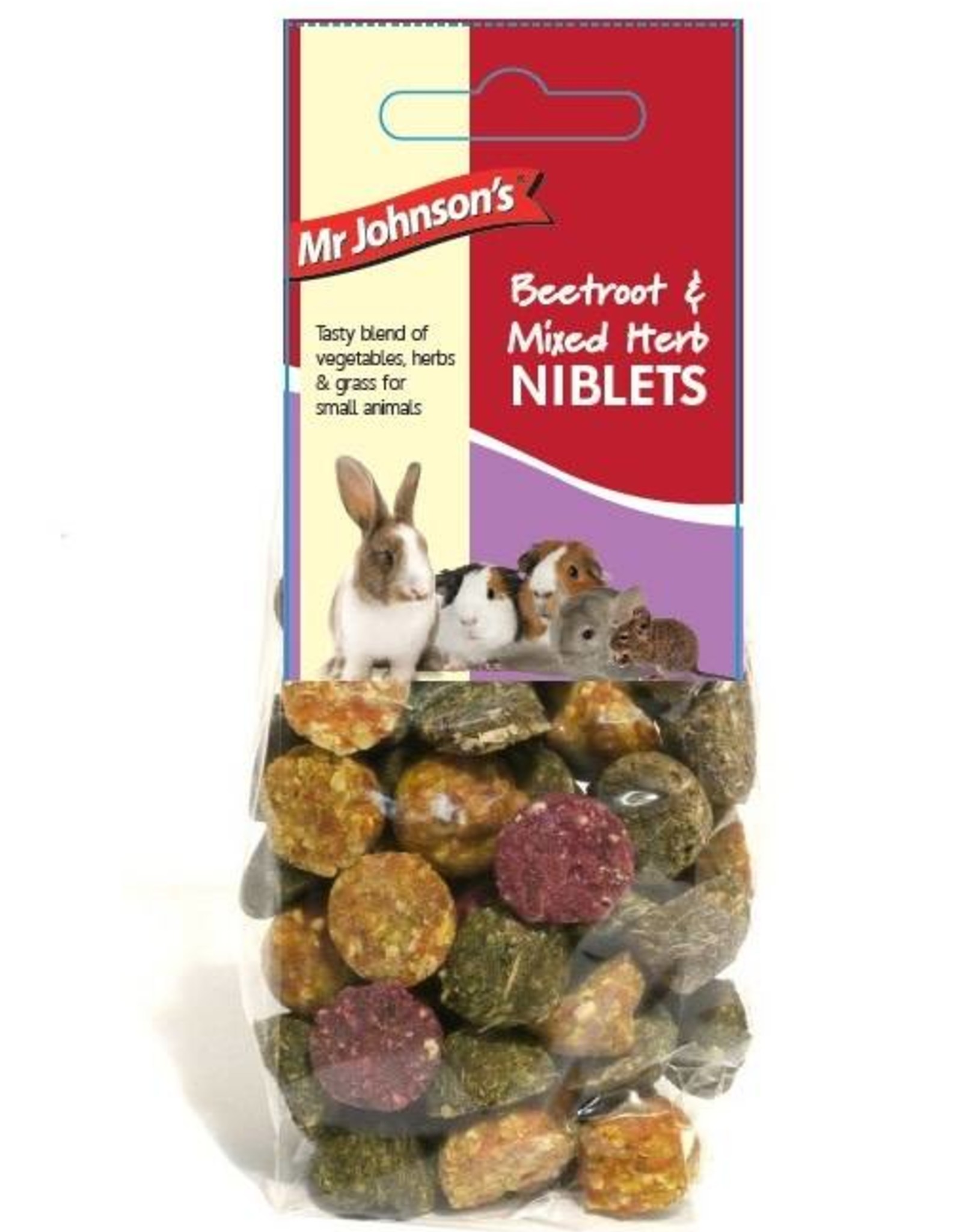 Small Animal Treats Beetroot & Mixed Herb Niblets 140g Pet Care By Post
