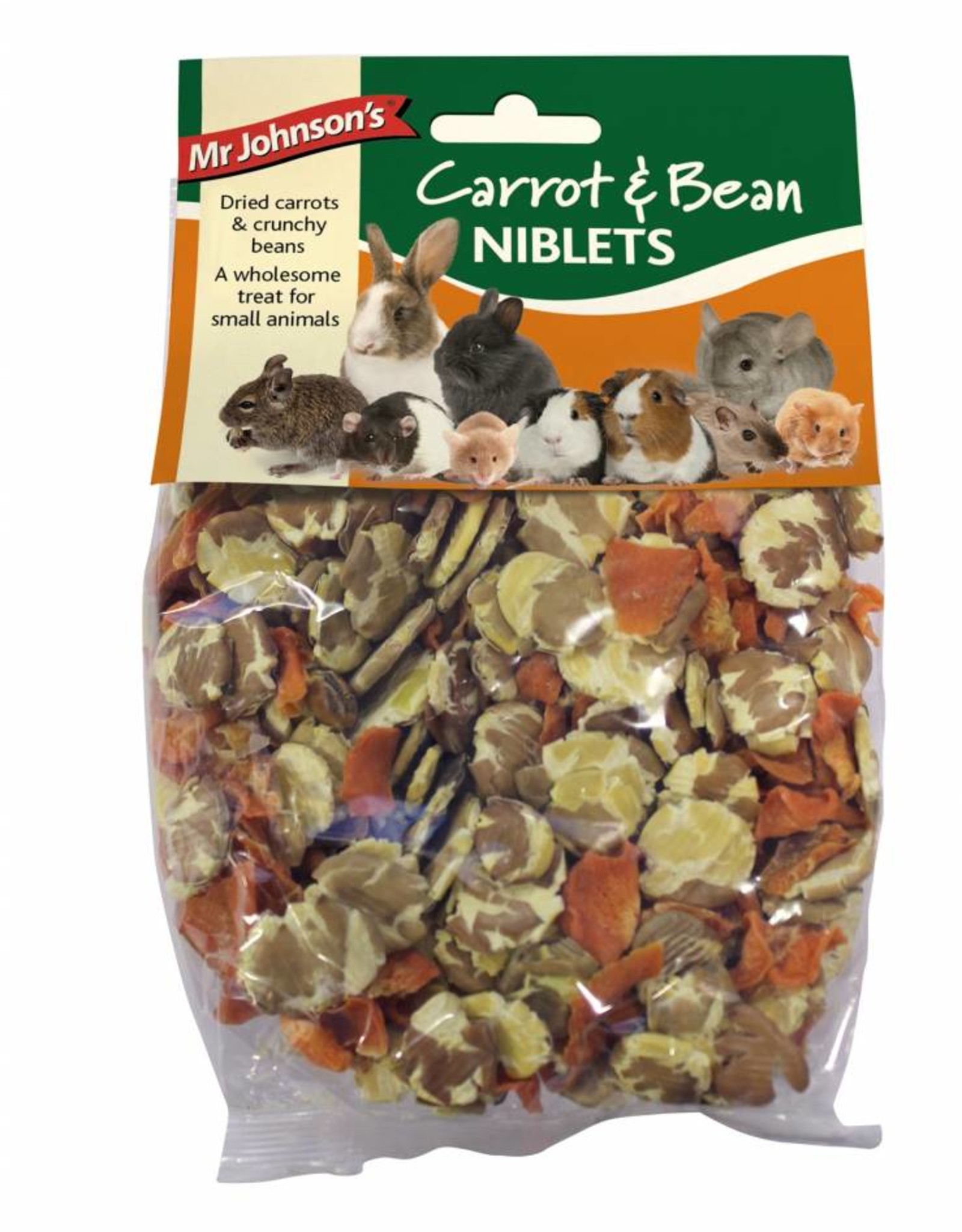 Small Animal Treats Carrot & Bean Niblets 150g Pet Care By Post
