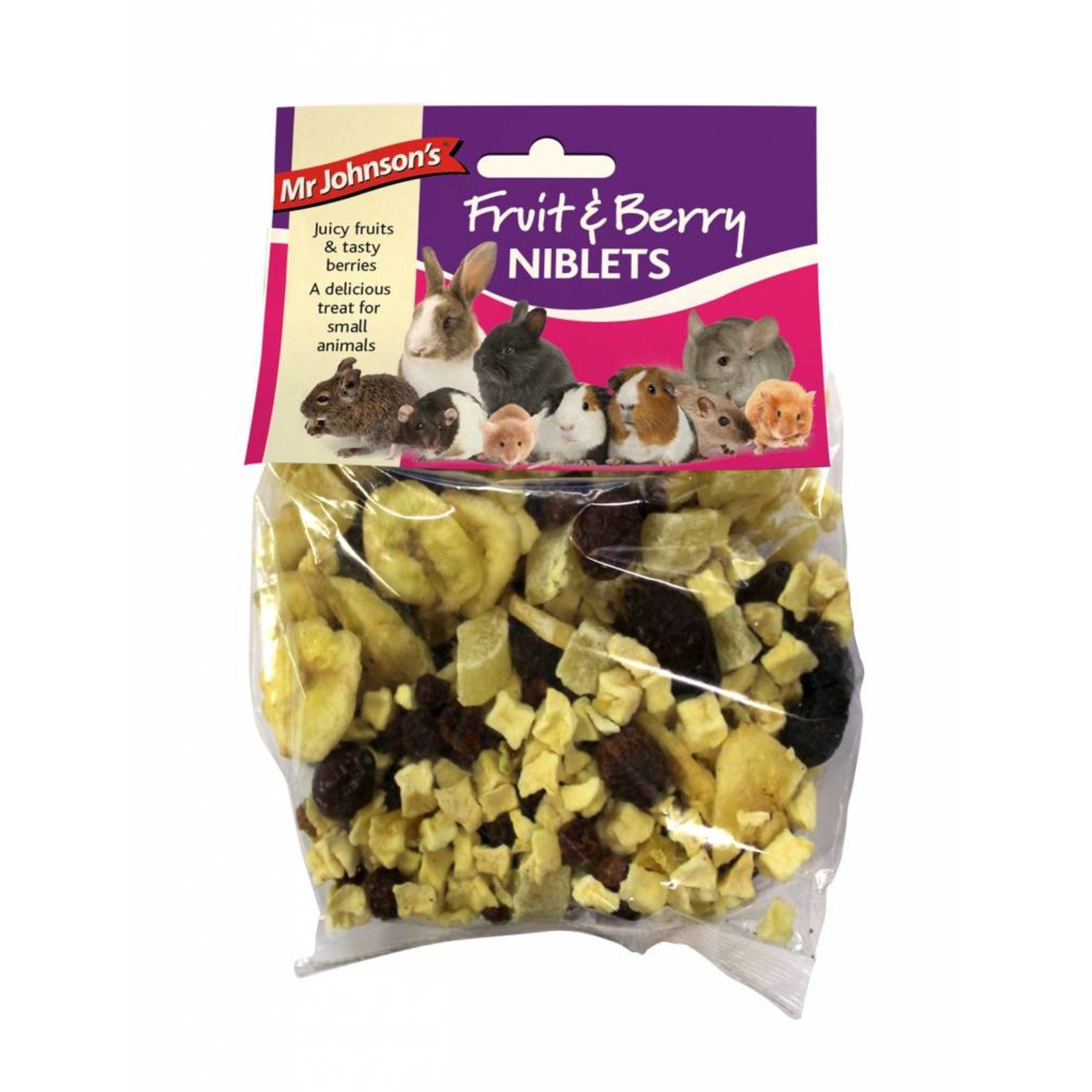 Mr Johnson's Fruit & Berry Niblets Small Animal Treats, 110g