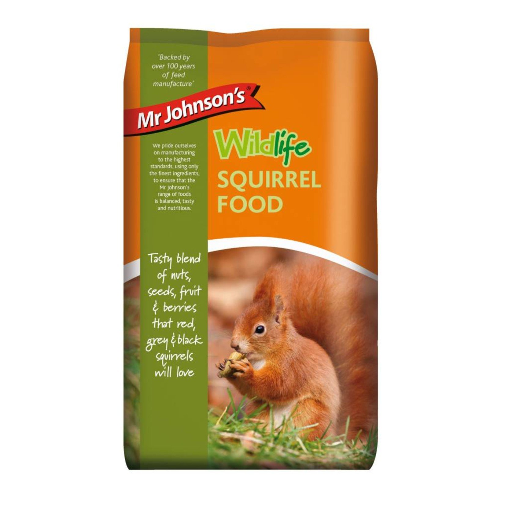 Mr Johnson's Wildlife Squirrel Food, 900g