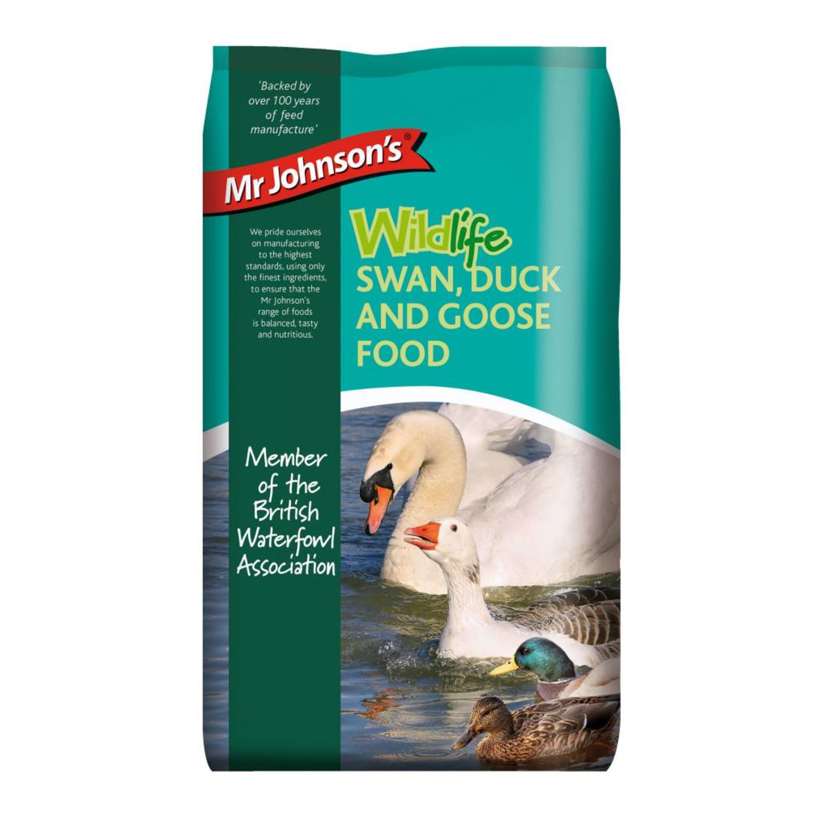 Mr Johnson's Wildlife Swan Duck and Goose Food, 750g