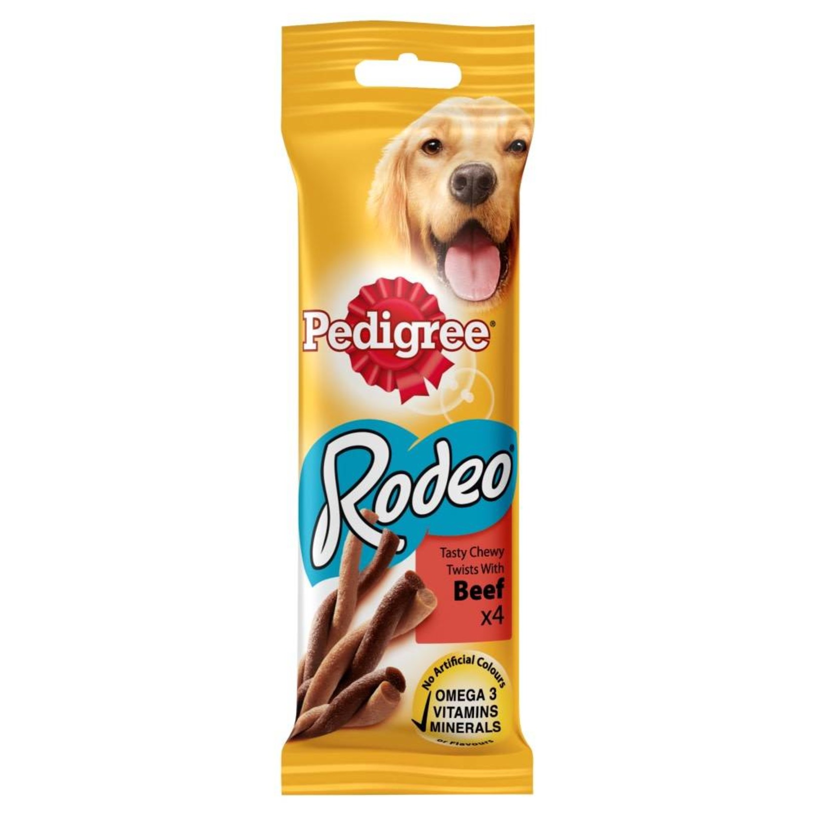 Pedigree Rodeo Dog Treats with Beef