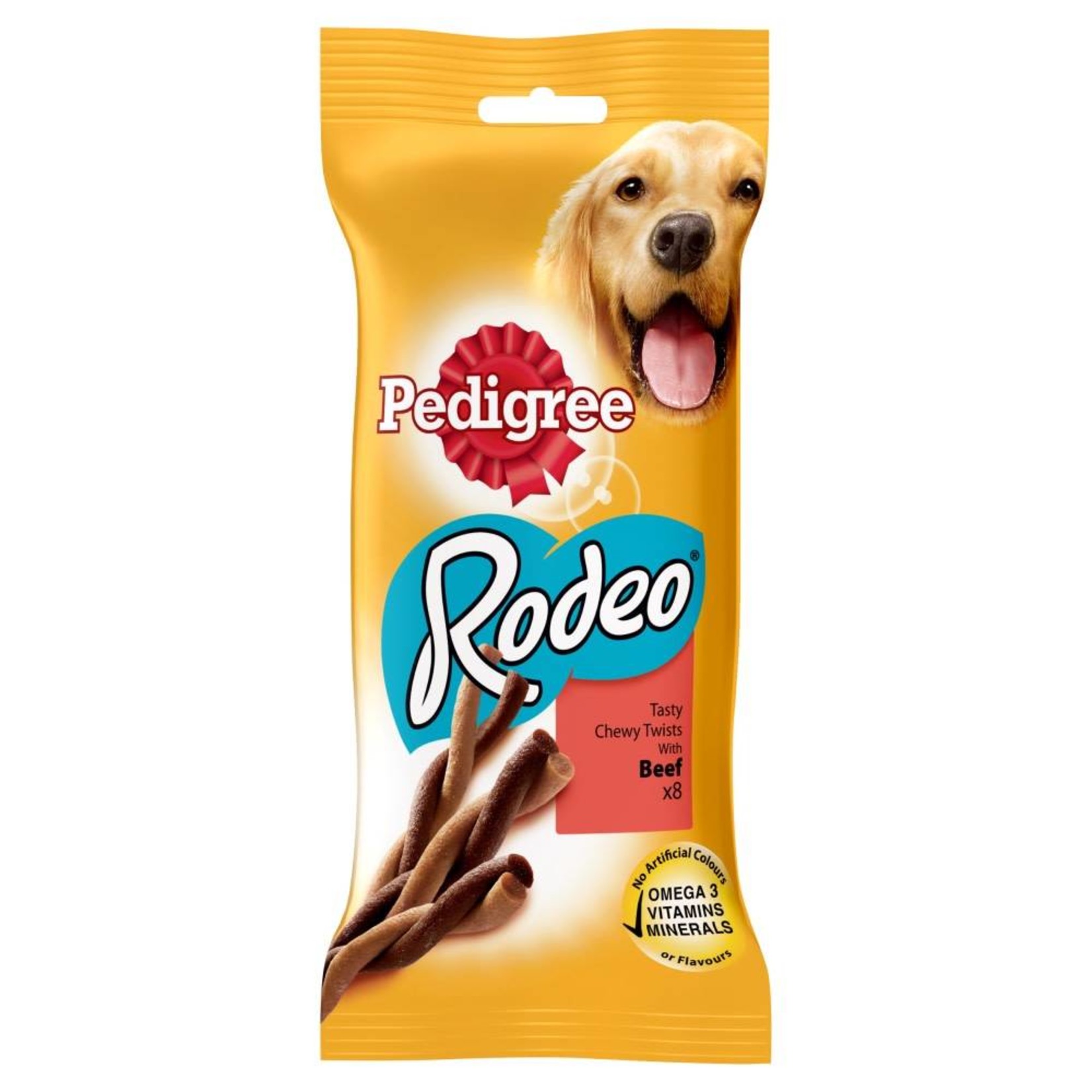 Pedigree Rodeo Dog Treats with Beef