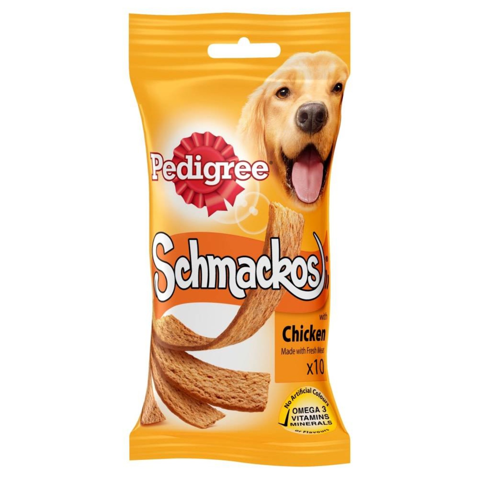 Pedigree Schmackos Dog Treats, Poultry