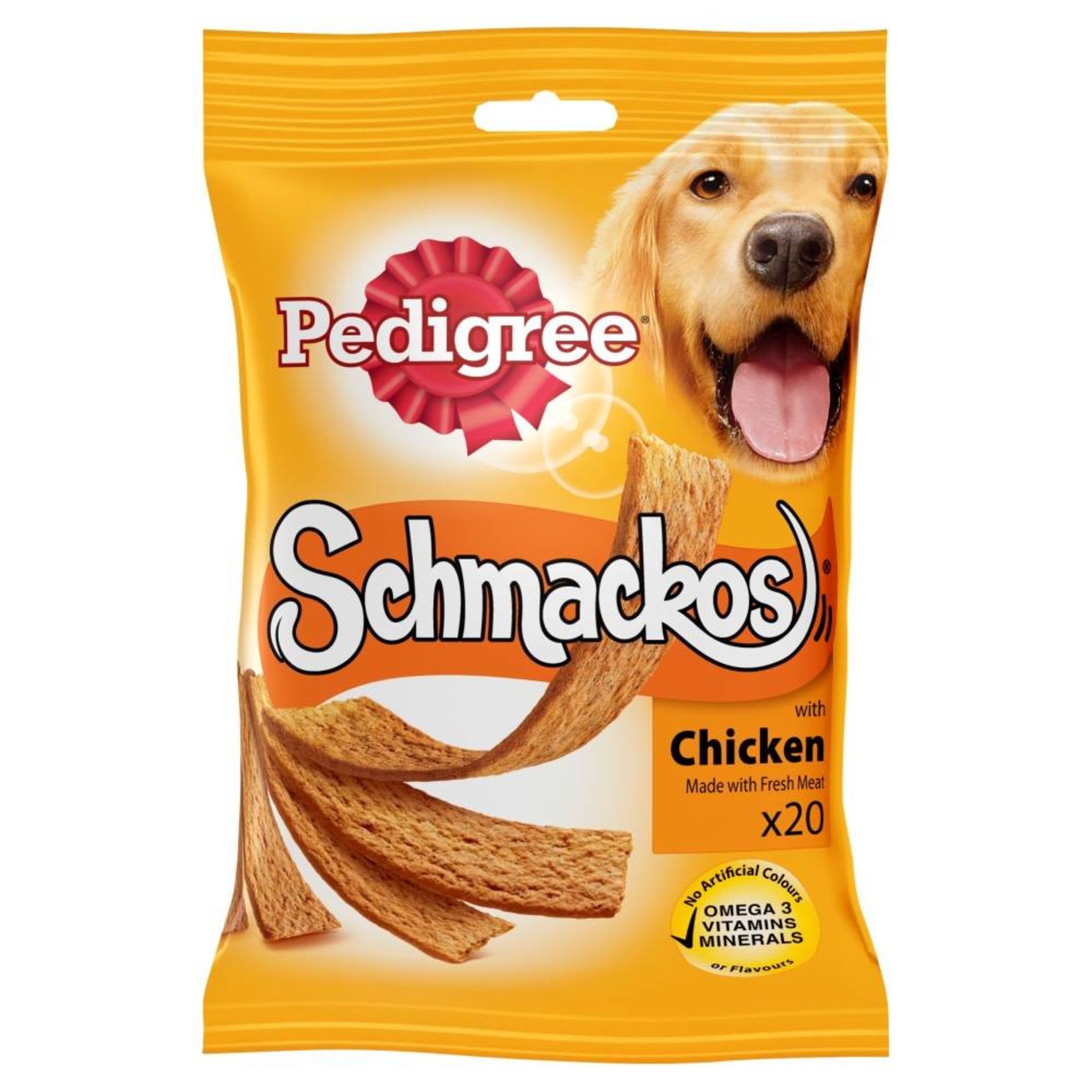 Pedigree Schmackos Dog Treats, Poultry