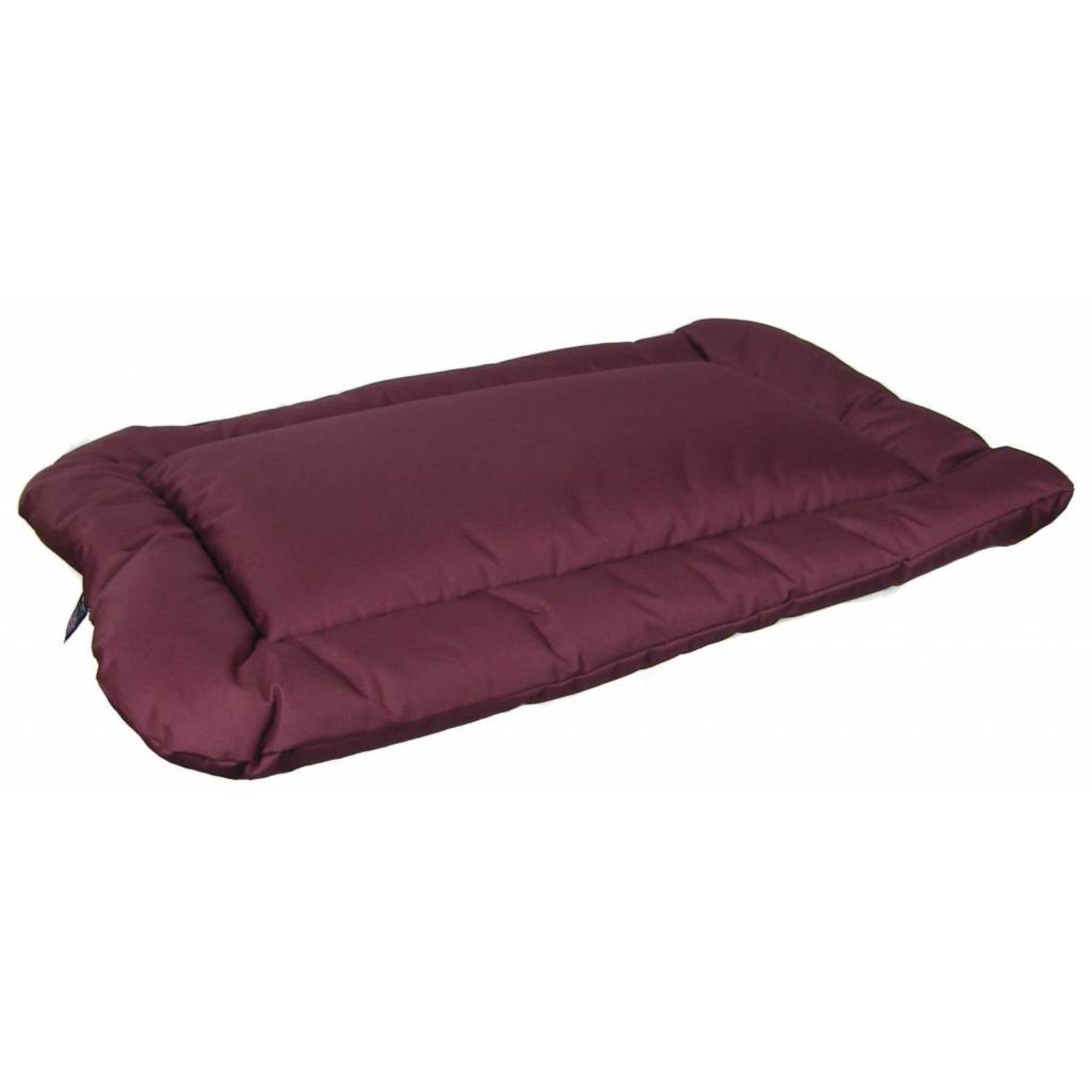 Pets & Leisure Country Dog Heavy Duty Waterproof Rectangular Cushion Pad, Burgundy