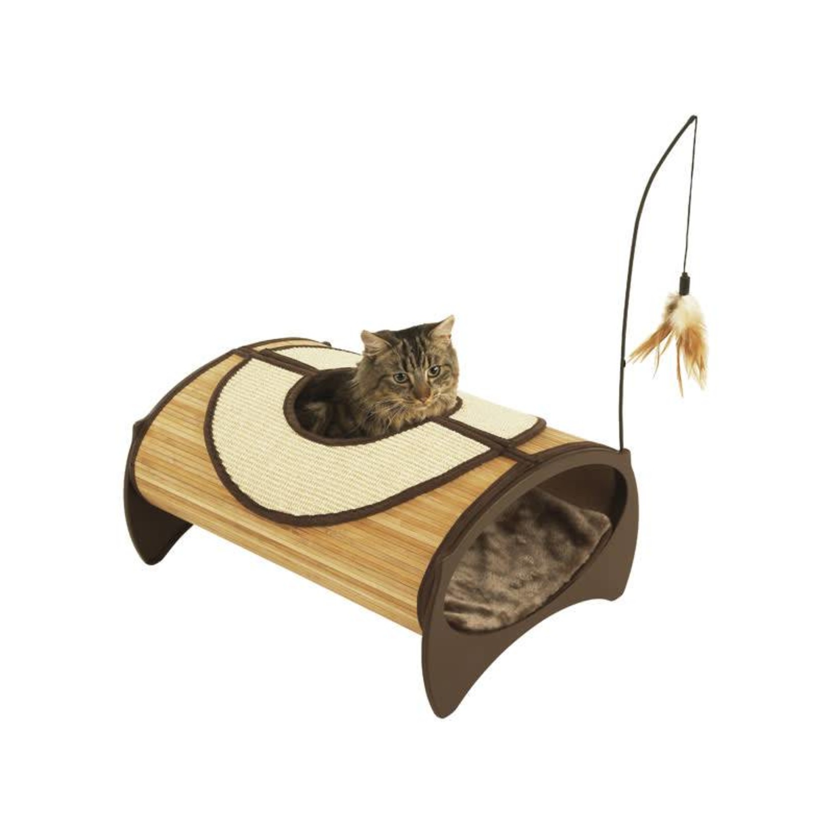 Rosewood Bamboo Cat Furniture Cat Pod & Bed 'CLEARANCE'