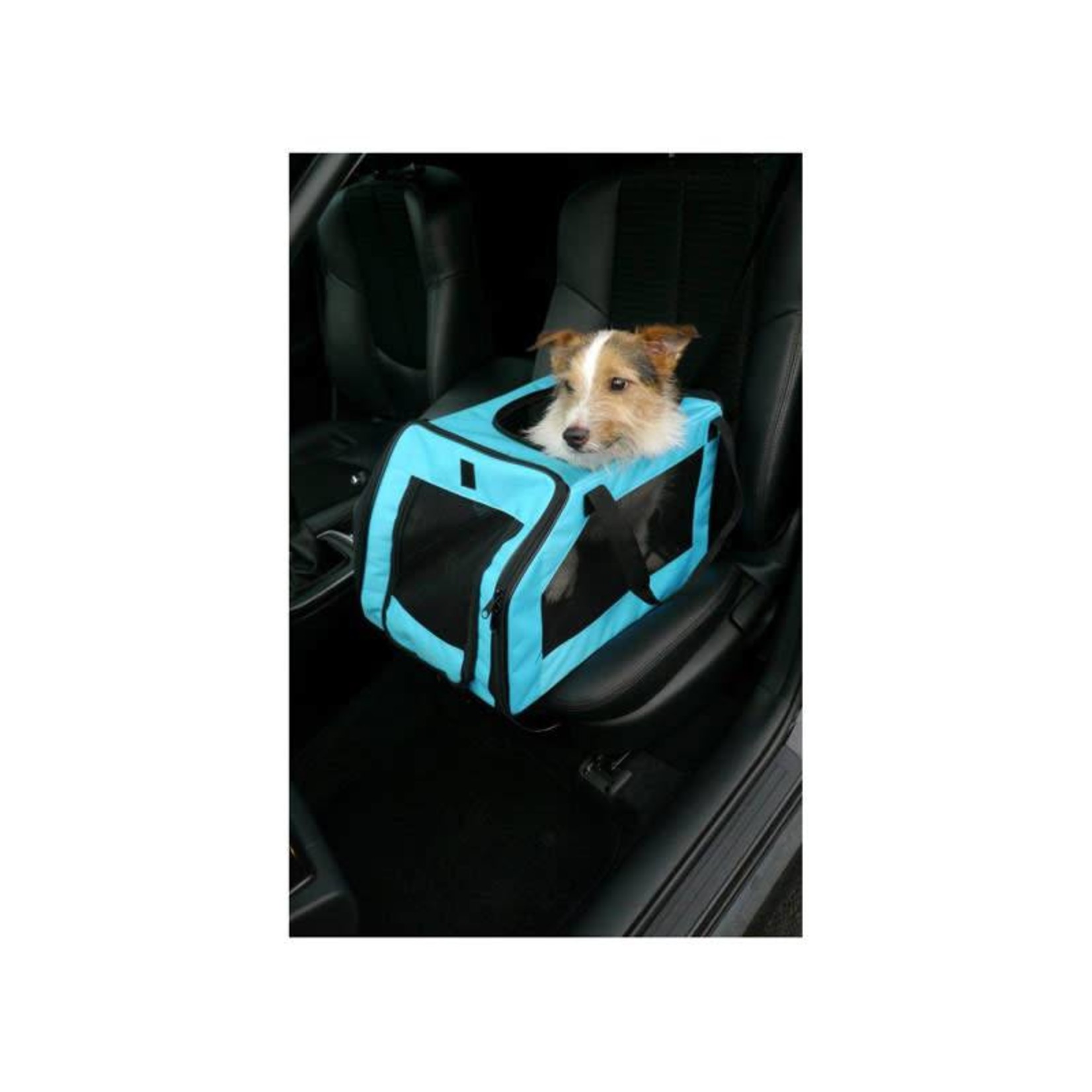 Rosewood Options Pet Car Seat/Carrier Medium, Aqua