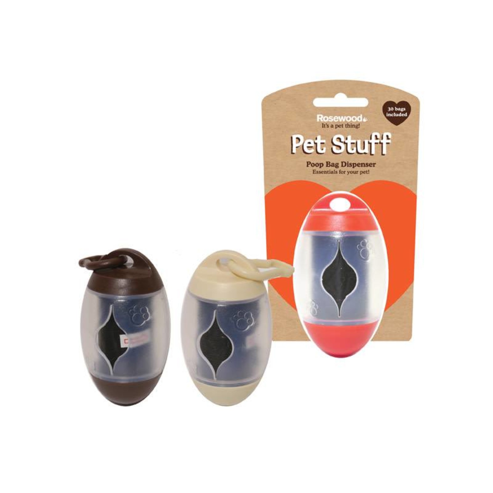 Rosewood Pet Stuff Poop Bag Dispensers