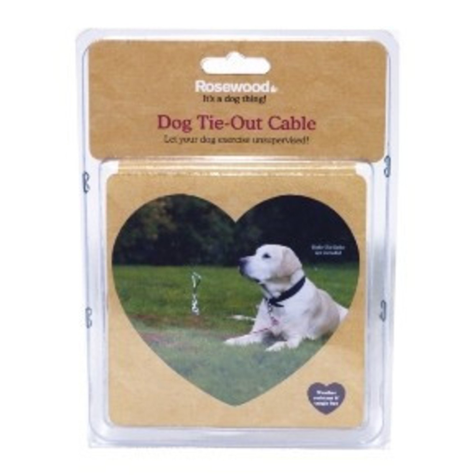 Rosewood Dog Tie-Out Cable