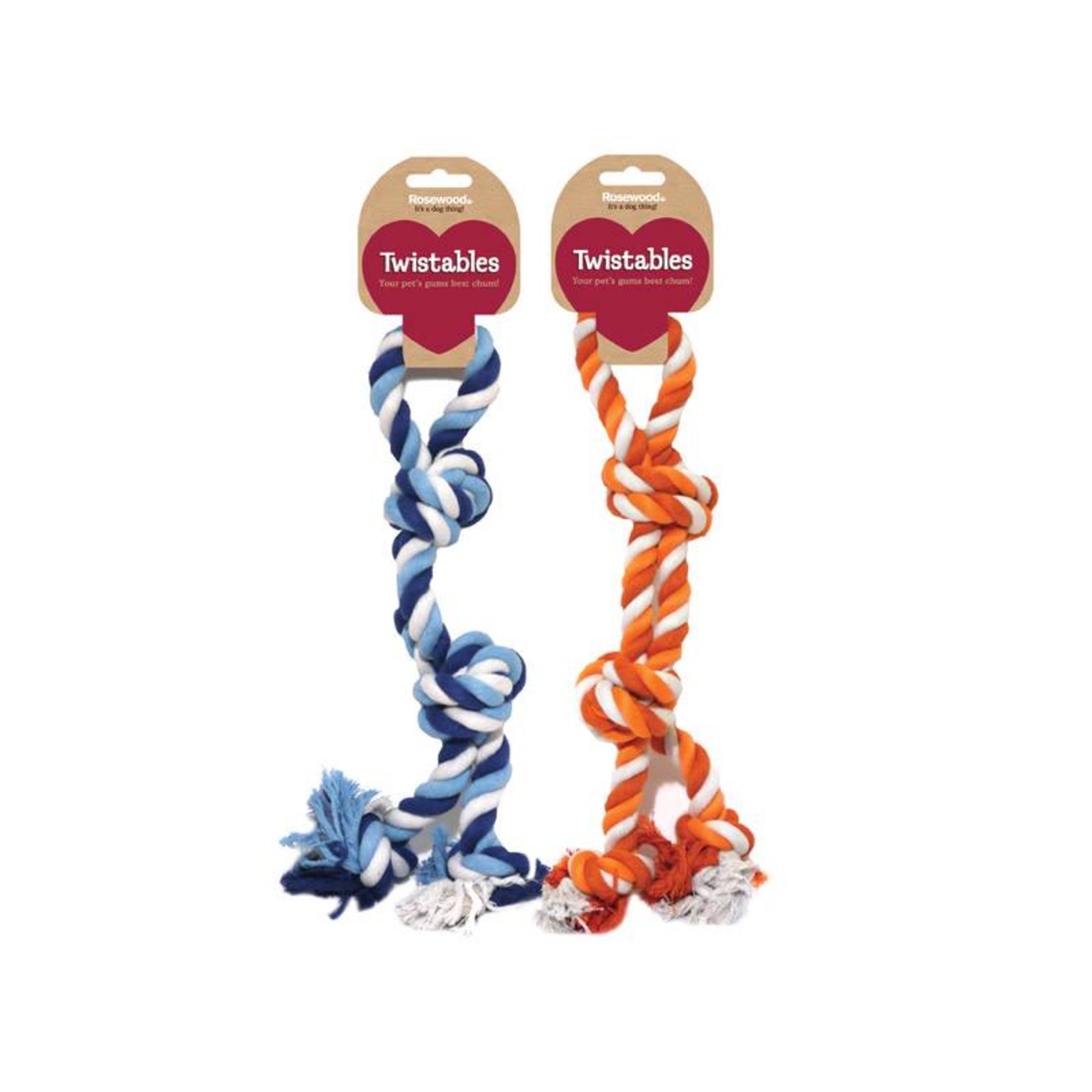 Rosewood Twistables Double Tug Rope Dog Toy