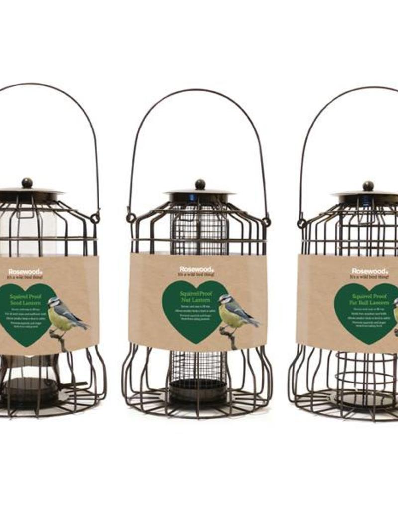 Wild Bird Feeding Time Squirrel Proof Nut Feeder Lantern Pet