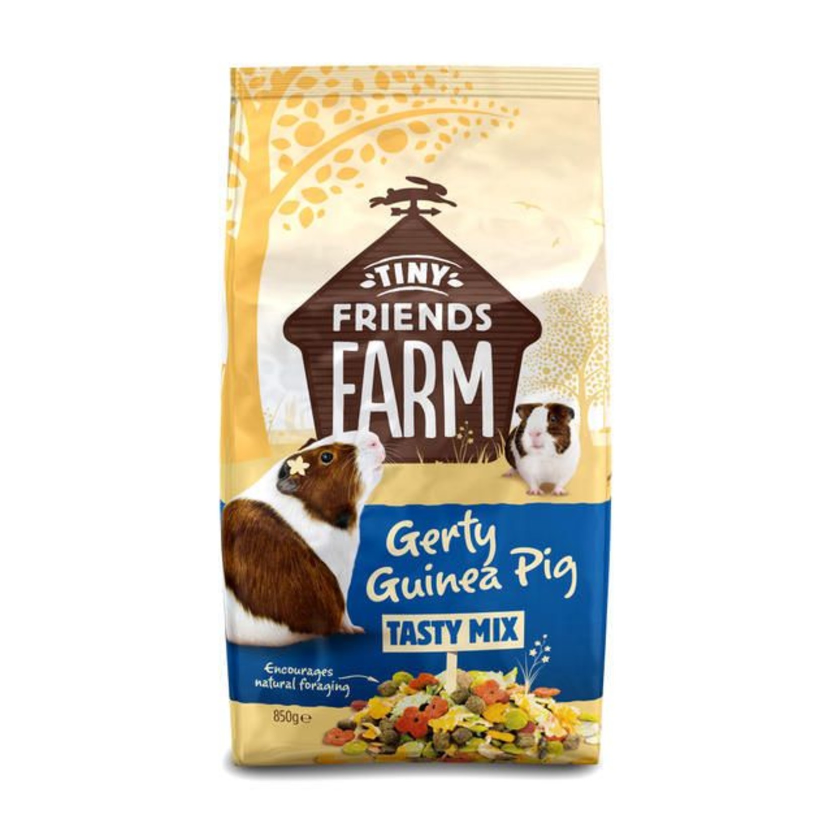 Supreme Tiny Friends Farm Gerty Guinea Pig Tasty Mix Food, 850g