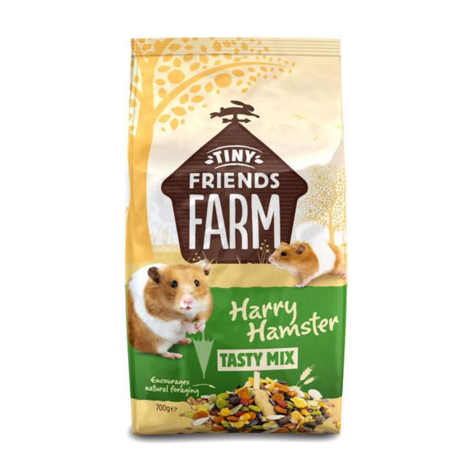 Supreme Tiny Friends Farm Harry Hamster Tasty Mix Food, 700g