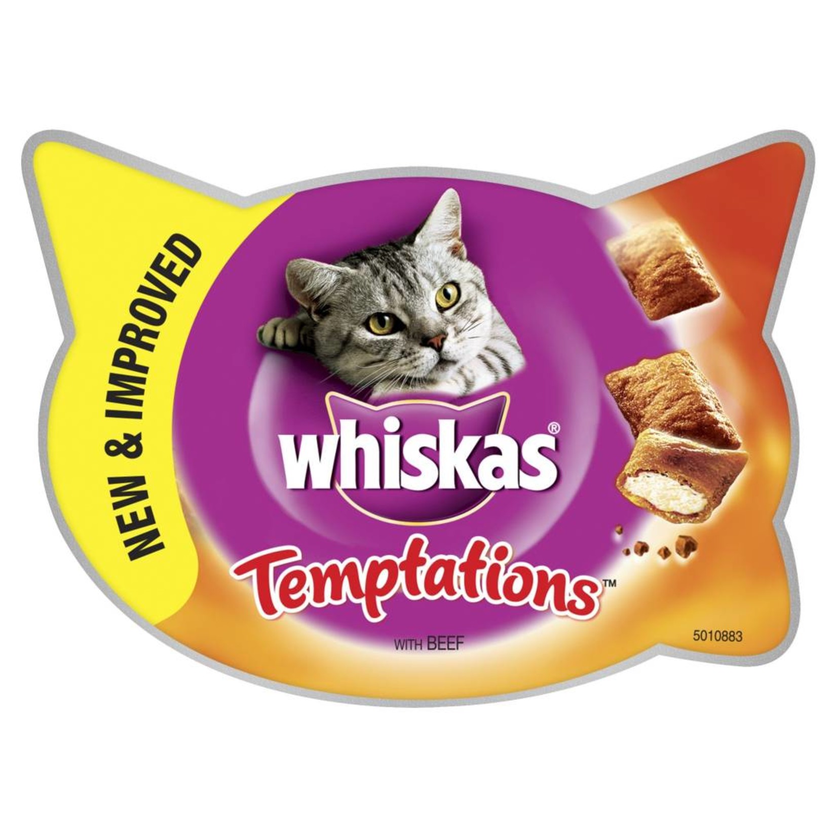 Whiskas Temptations Beef 60g