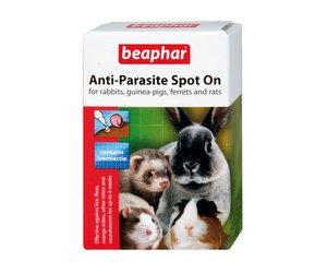 anti parasite spot on for guinea pigs