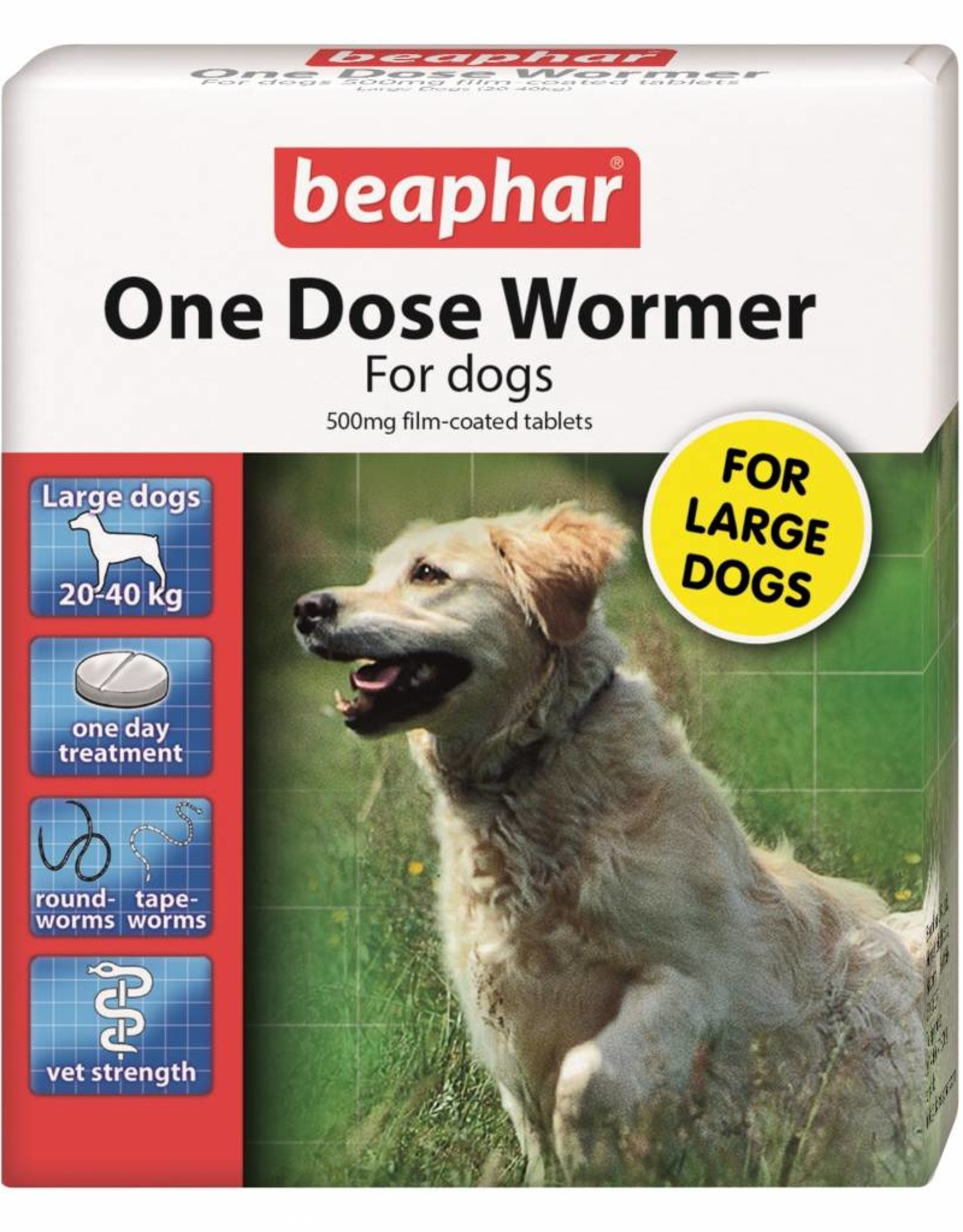 One Dose Wormer for Dogs Pet Care By Post