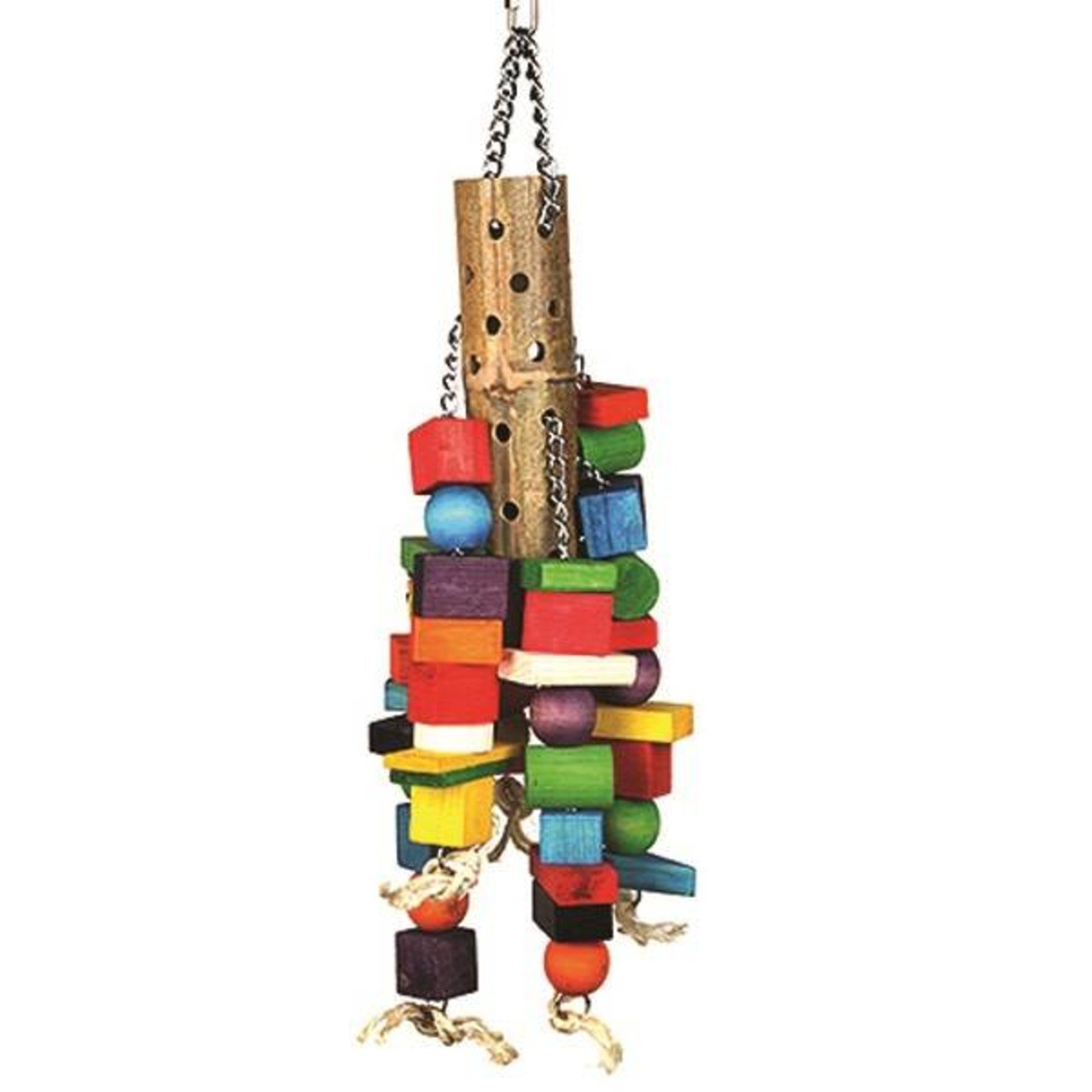 Happy Pet Bamboo Supersize Wooden Bird Toy