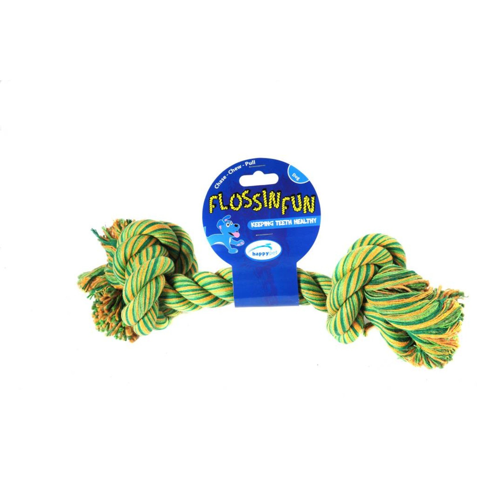 Happy Pet Flossin Fun 2 Knot Rope Dog Toy