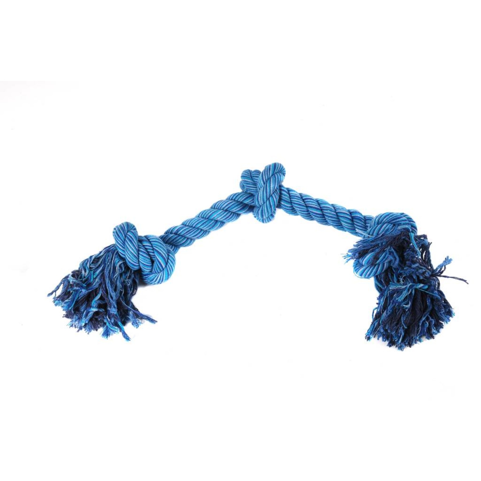 Happy Pet Flossin Fun Rope 3 Knot Dog Toy