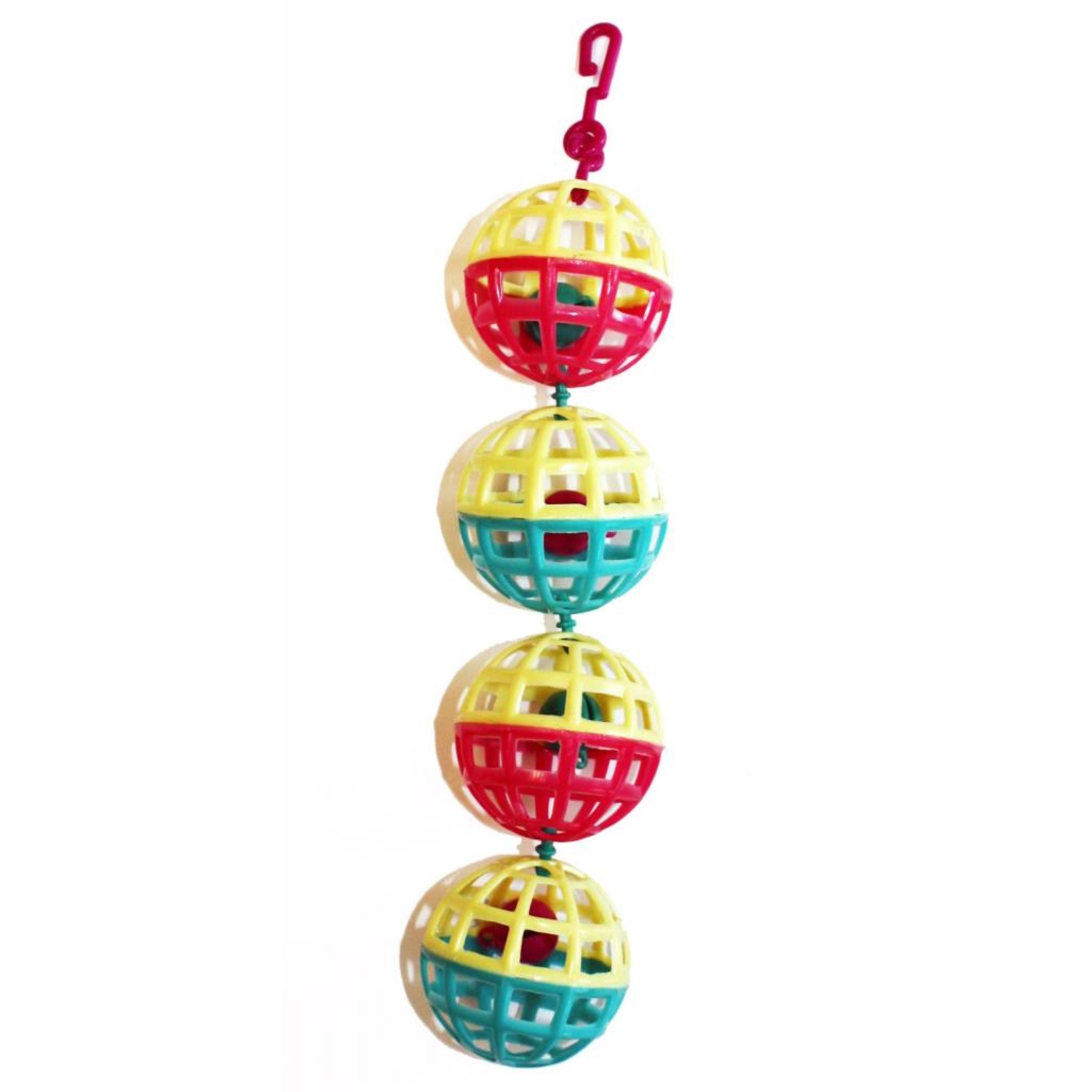 Happy Pet Fun At The Fair Bird Toy Multi Ball Toy