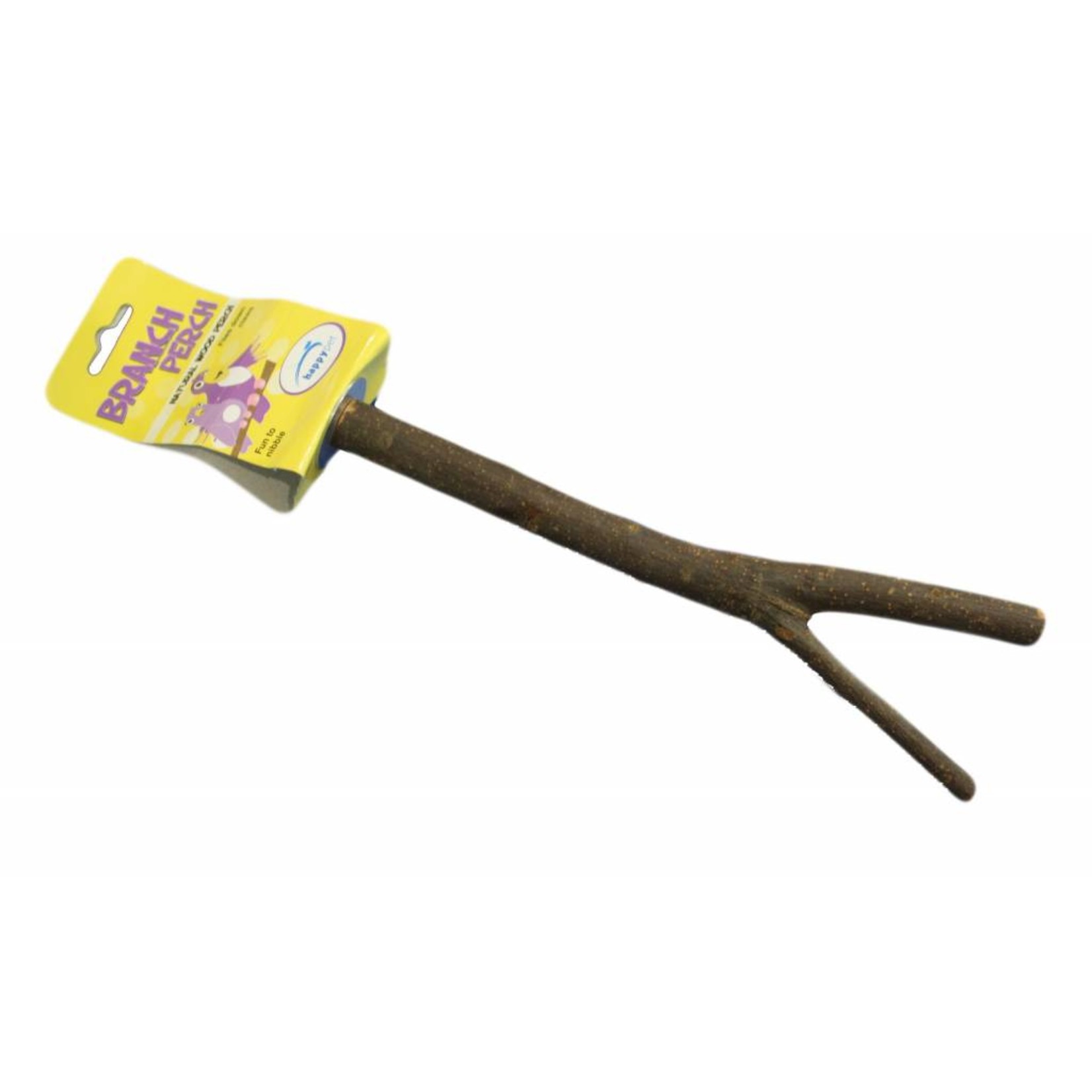 Happy Pet Wooden Branch Bird Perch, Medium