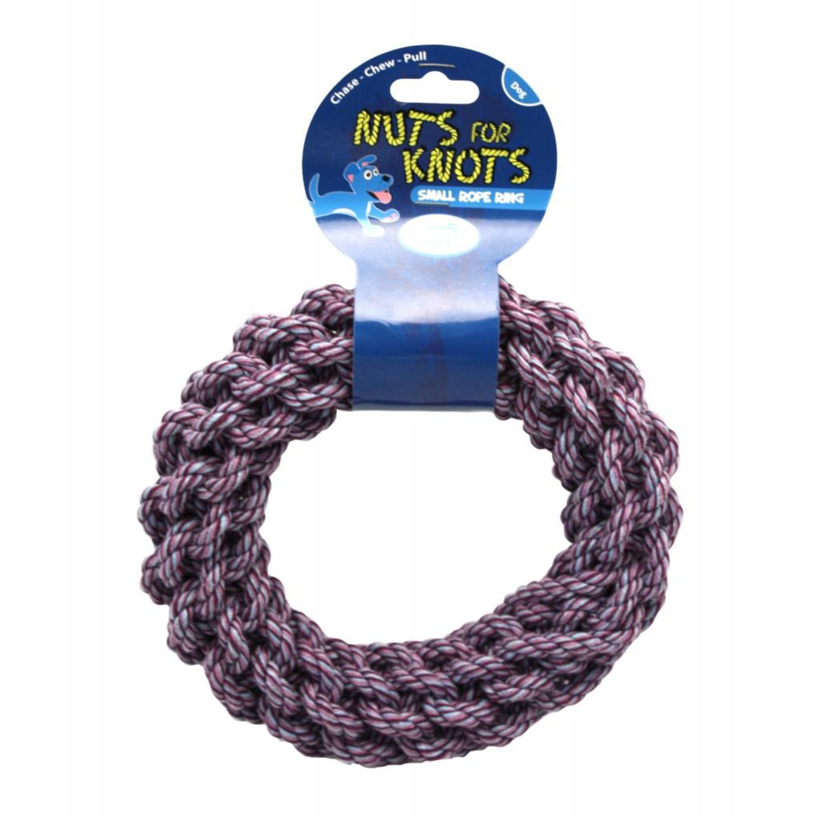 Happy Pet Nuts For Knots Rope Ring Small Dog Toy