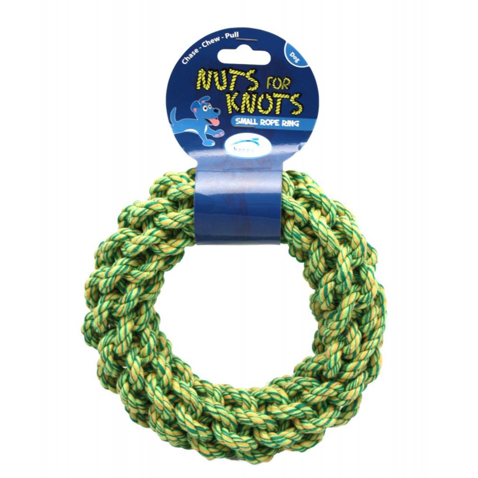 Happy Pet Nuts For Knots Rope Ring Small Dog Toy