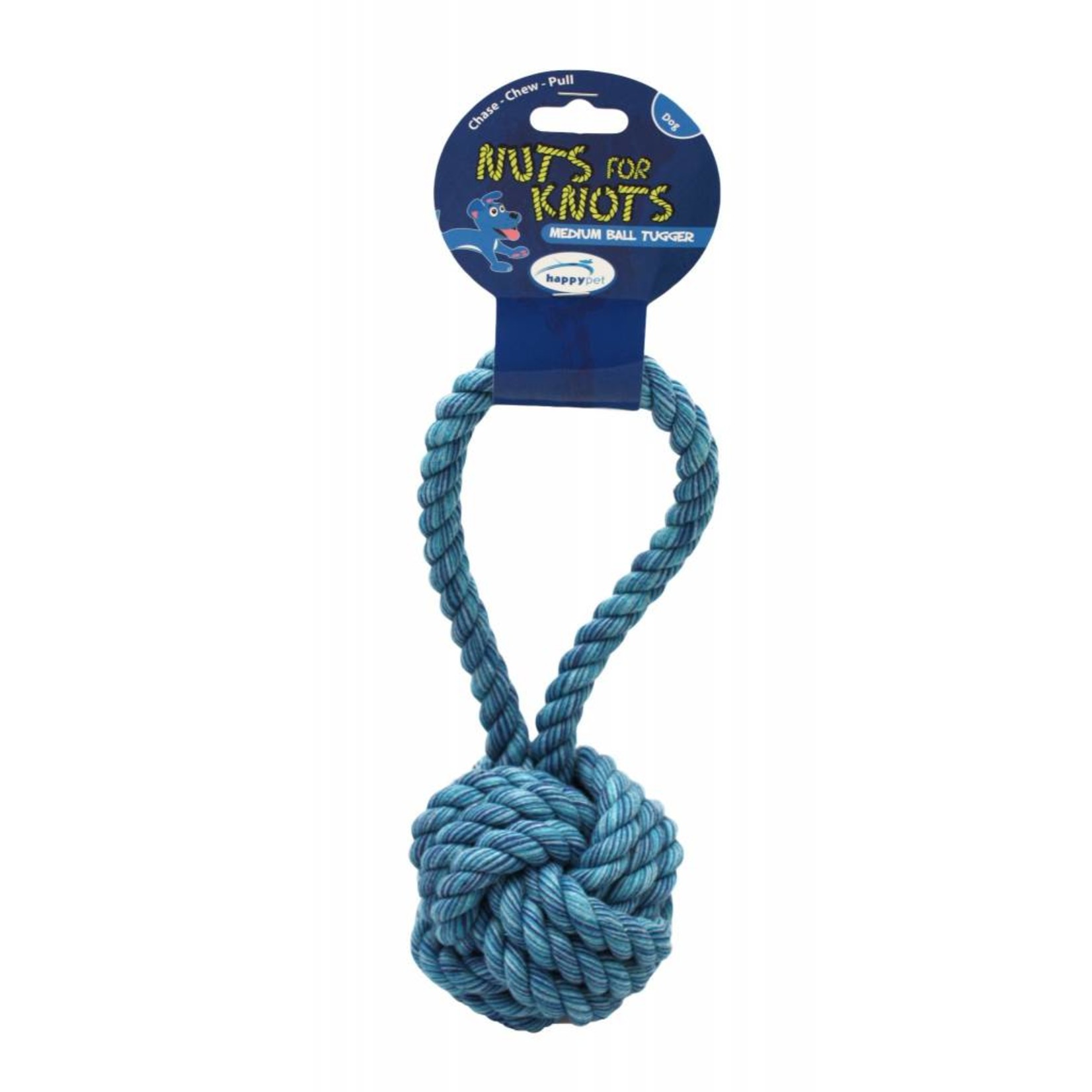 Happy Pet Nuts For Knots Rope Tugger Dog Toy