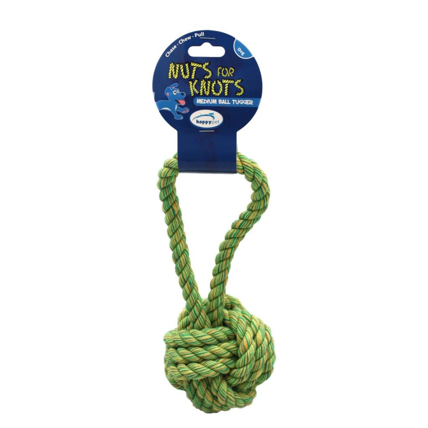 Happy Pet Nuts For Knots Rope Tugger Dog Toy