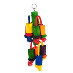 Happy Pet Playtime Multiwood 3 Large Bird Toy