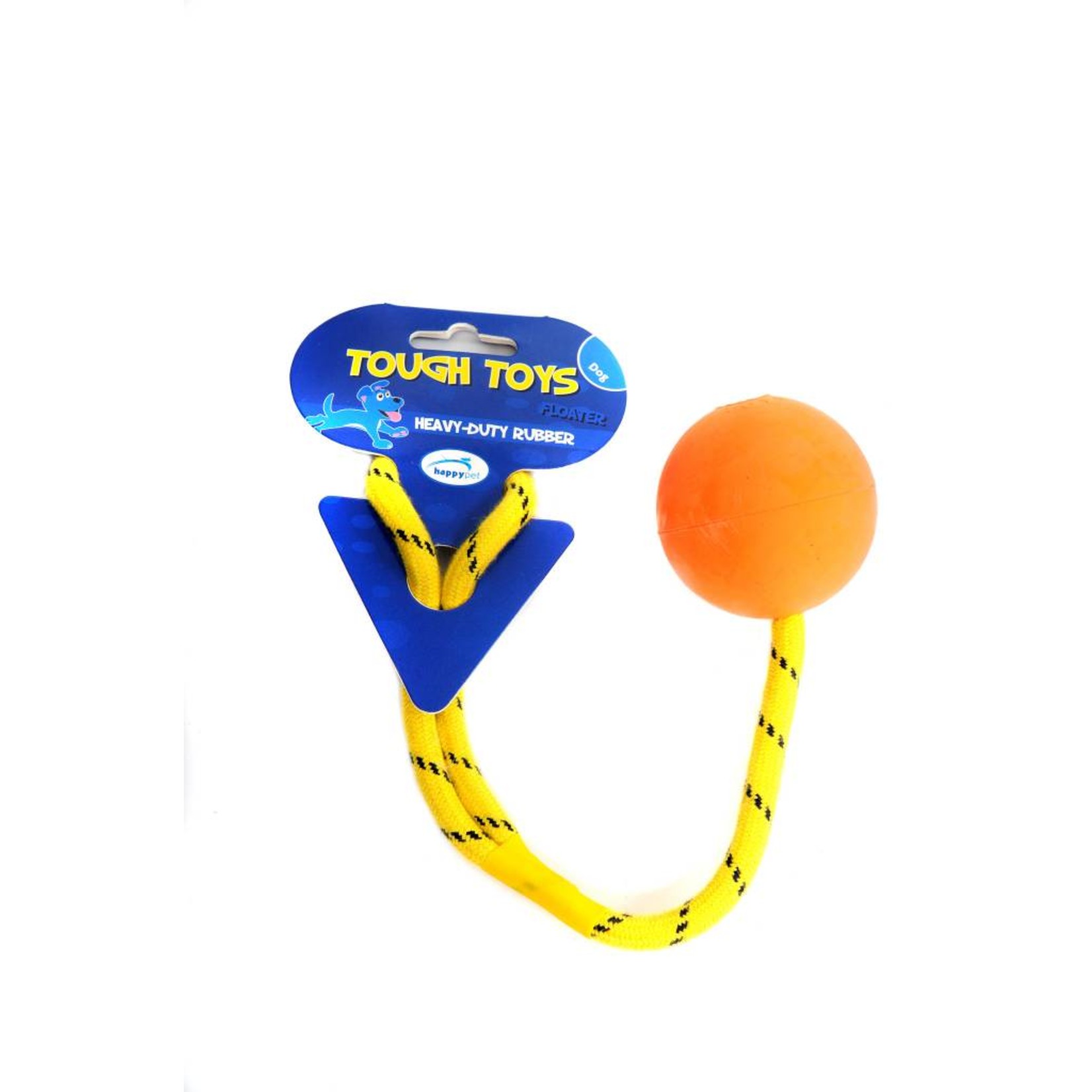 Happy Pet Rope with 2.5inch Ball Floating Dog Toy