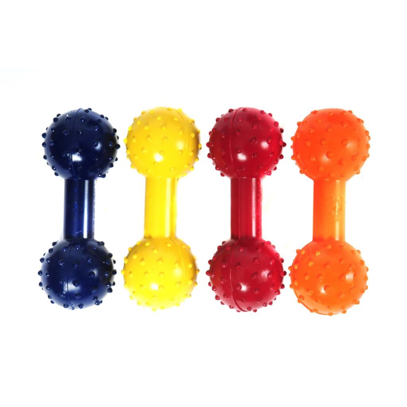 Happy Pet Studded Dumbbell 4.5 inch Dog Toy