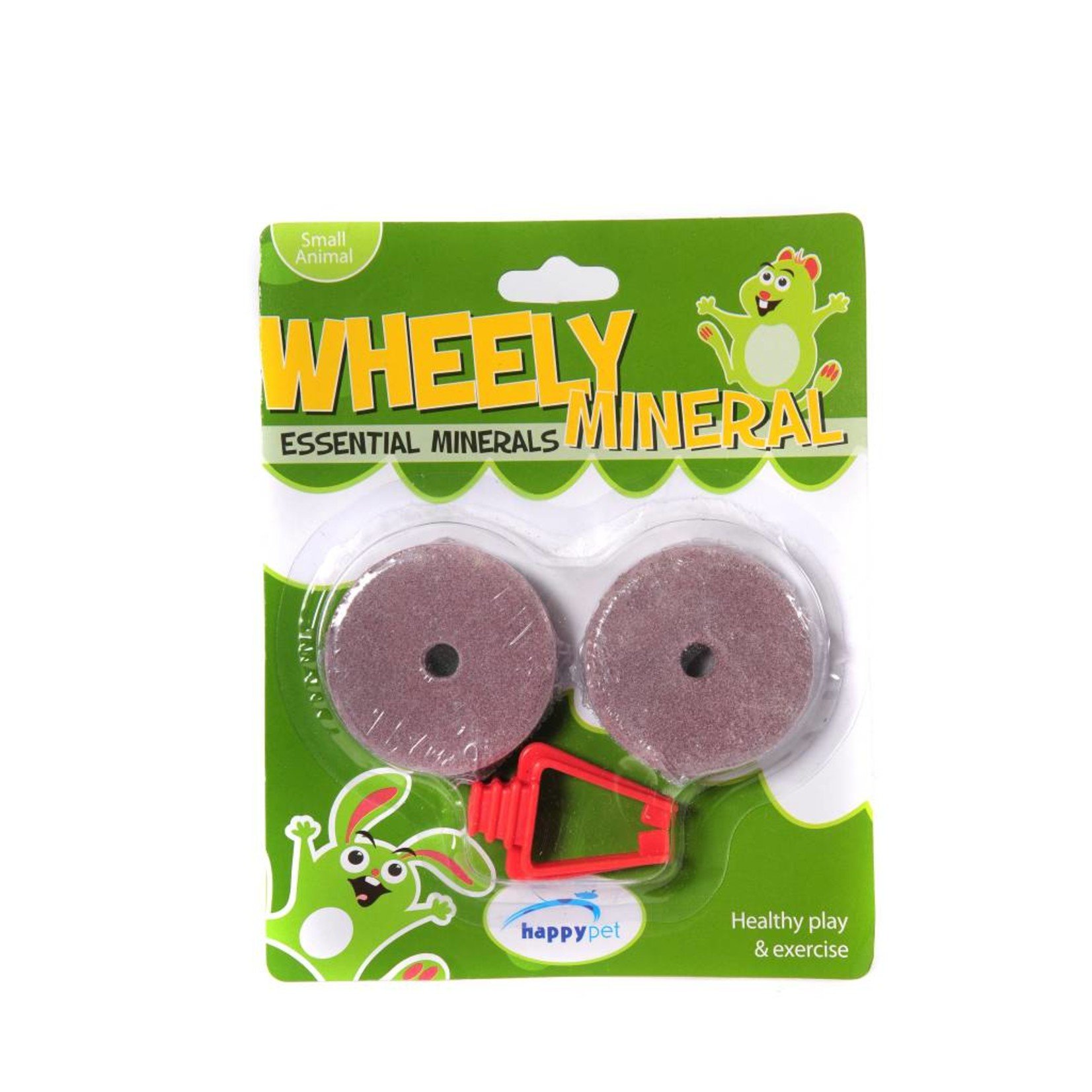 Happy Pet Wheely Mineral Lick for Small Animals