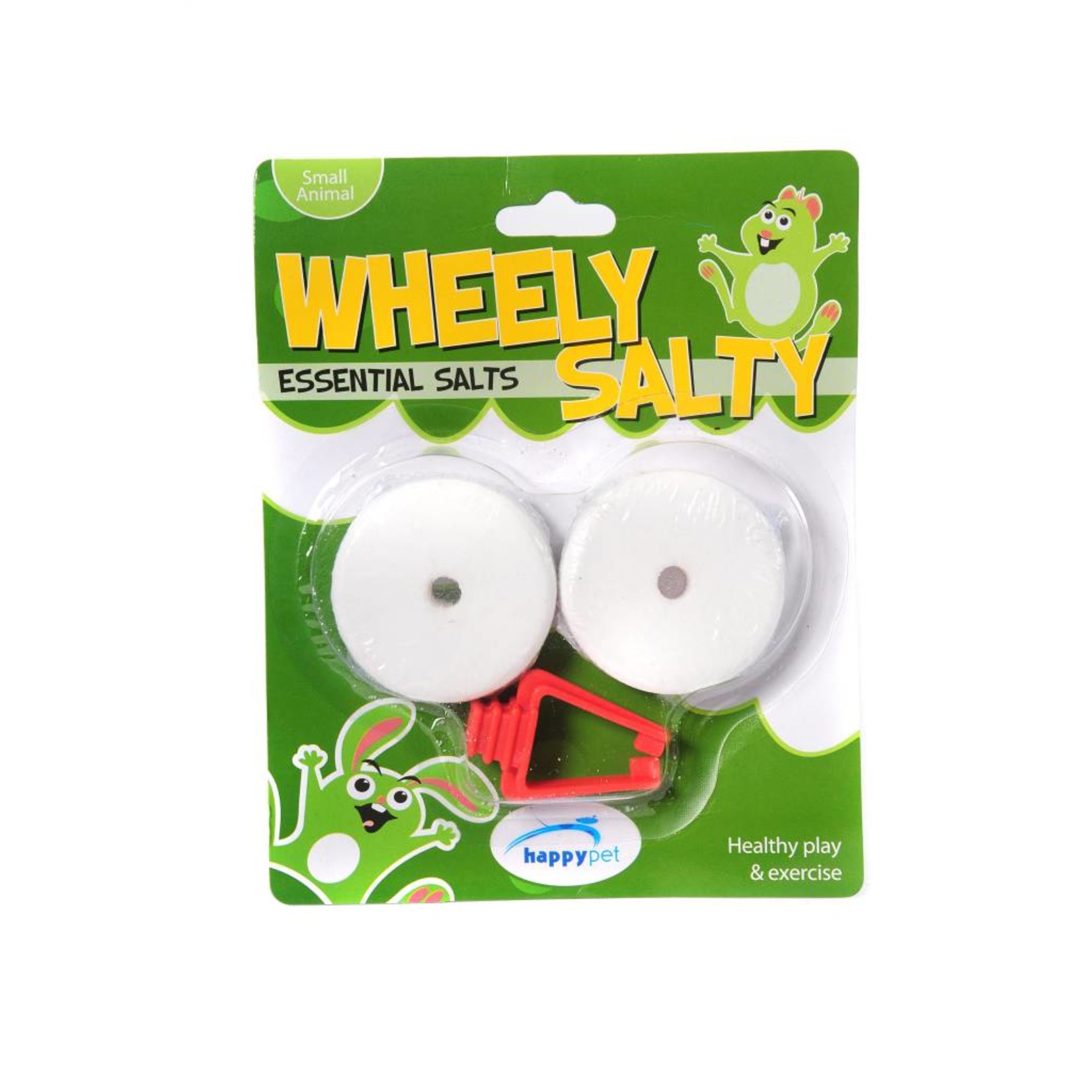 Happy Pet Wheely Salty Lick for Small Animals