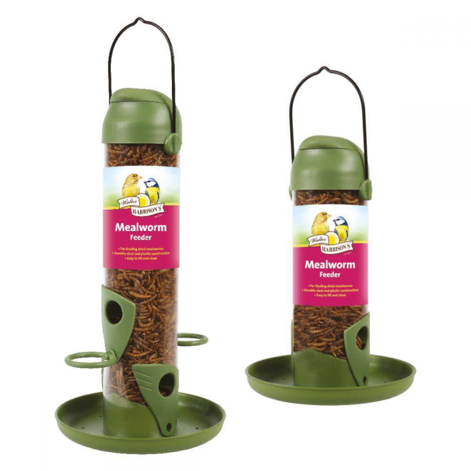 Harrisons Flip Top Mealworm Wild Bird Feeder