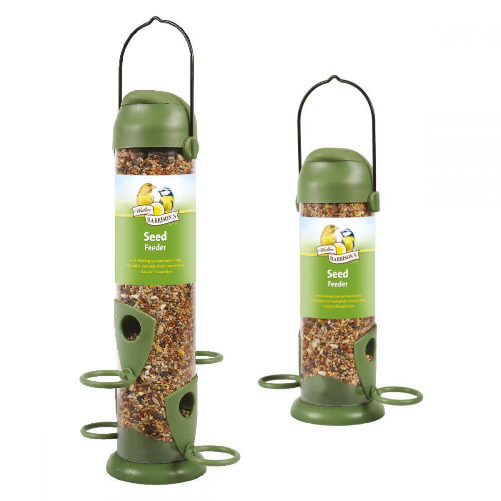 Harrisons Flip Top Seed Wild Bird Feeder