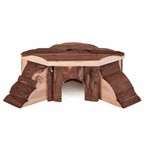 Trixie Natural Living Thordis Wooden Corner Small Animal House, 21 x 7 x 19cm