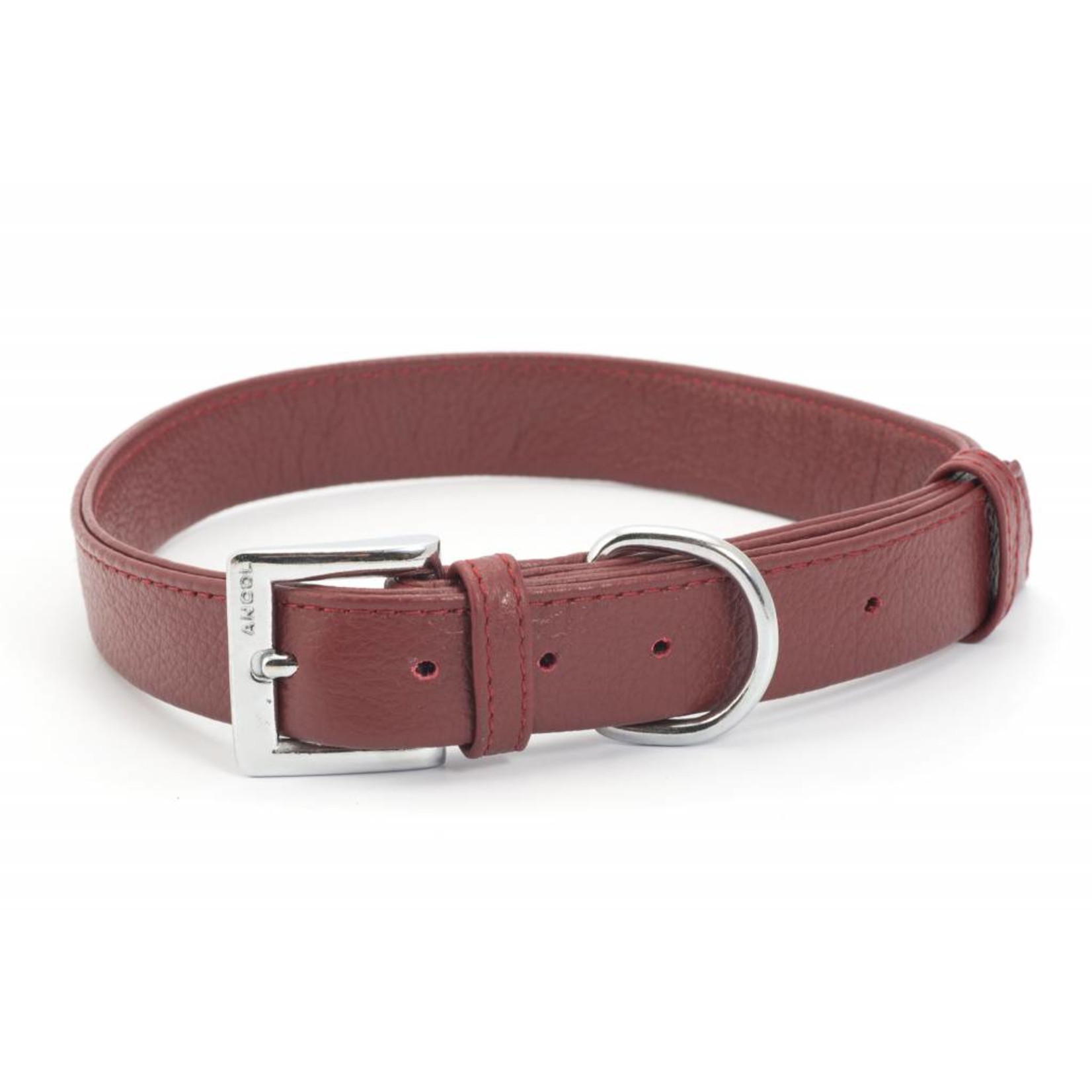 Ancol Heritage Indulgence Leather Dog Collar, Red