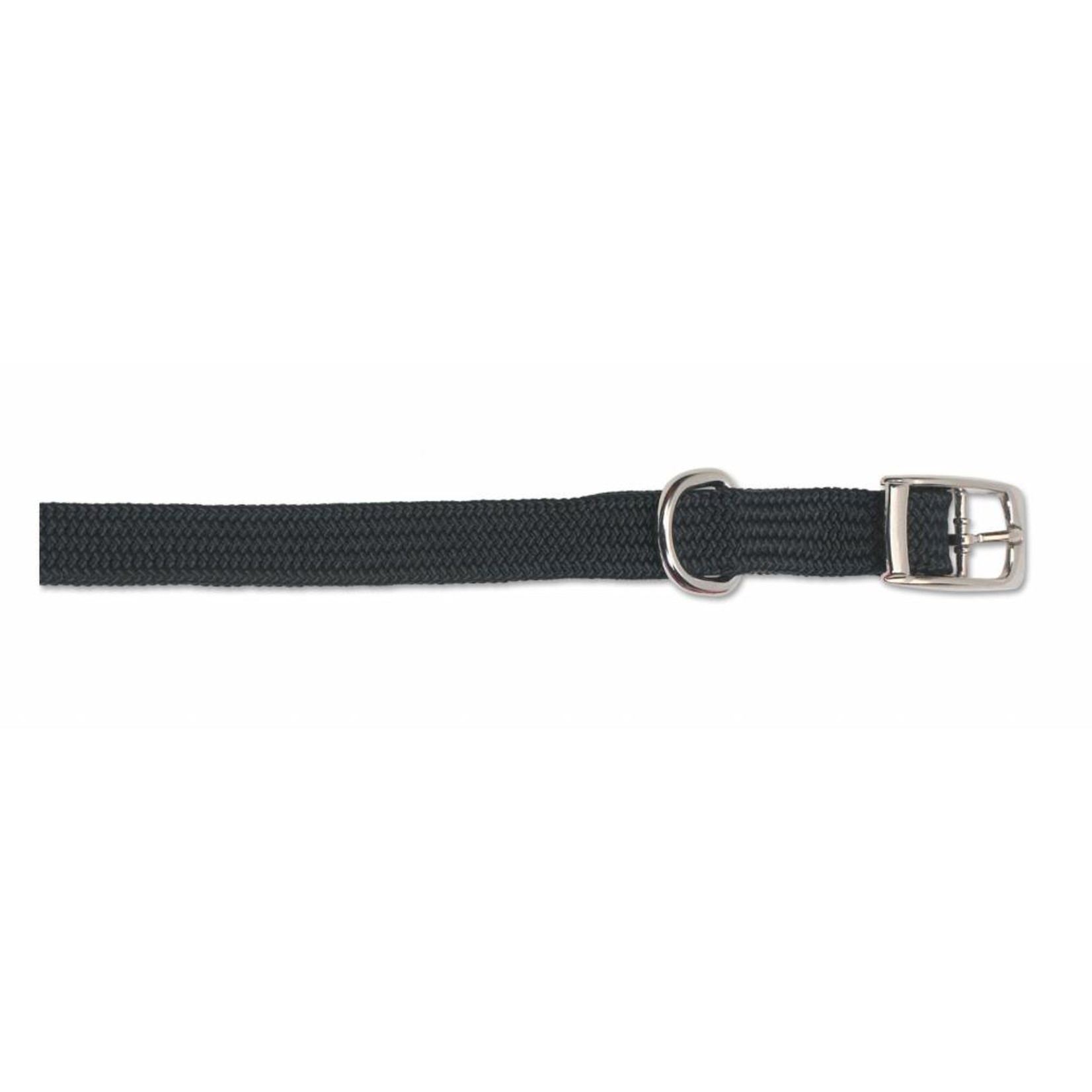 Ancol Heritage Nylon Softweave Dog Collar, Black