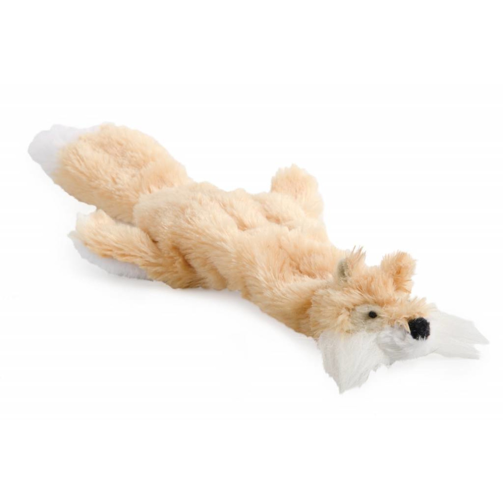 Ancol Small Bite Mini Floppet Fox with Squeaker Dog Toy