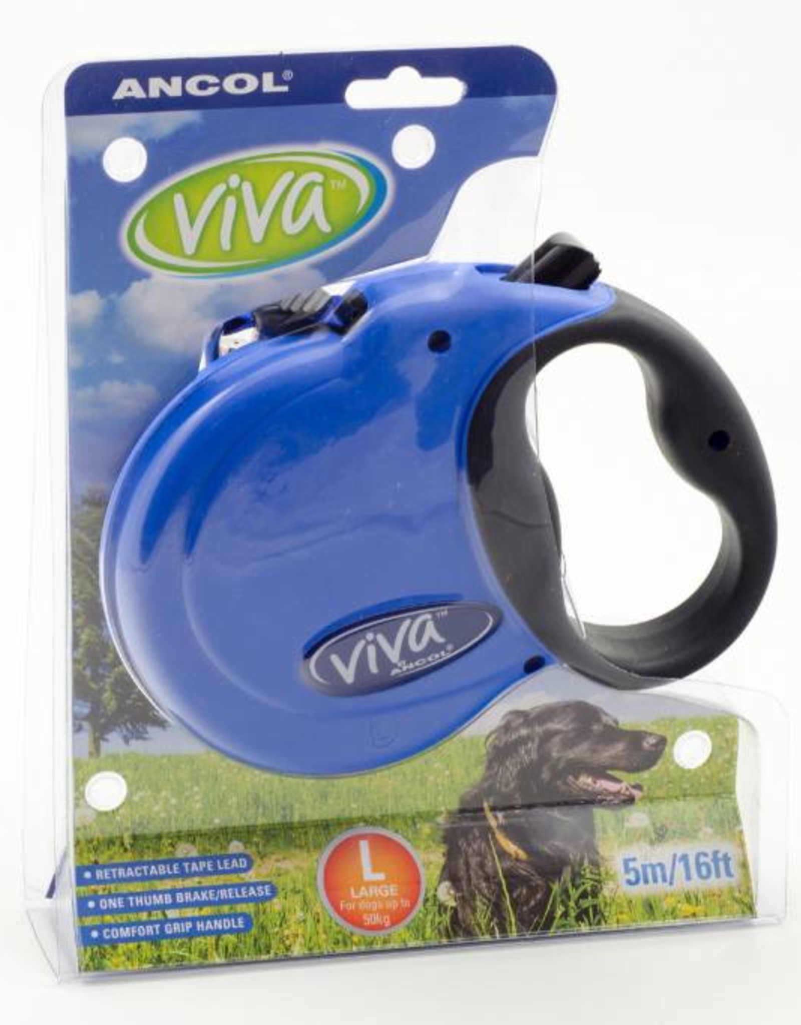 Viva Extending Dog Lead 5m, Large Pet Care By Post