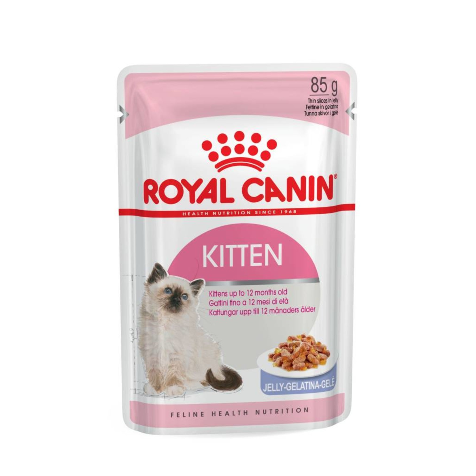 Royal Canin Kitten Wet Food Pouch with Jelly, 85g