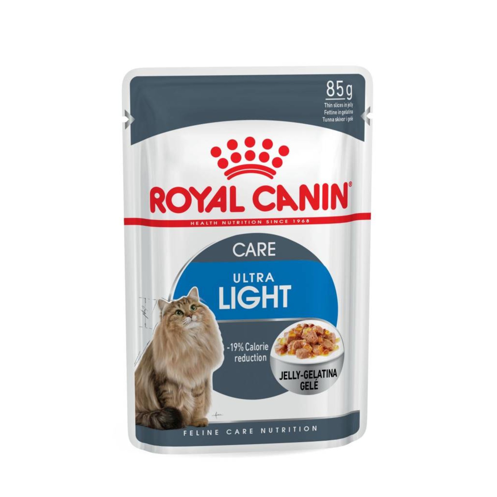 Royal Canin Light Weight Care Adult Cat Wet Food Pouch with Jelly, 85g
