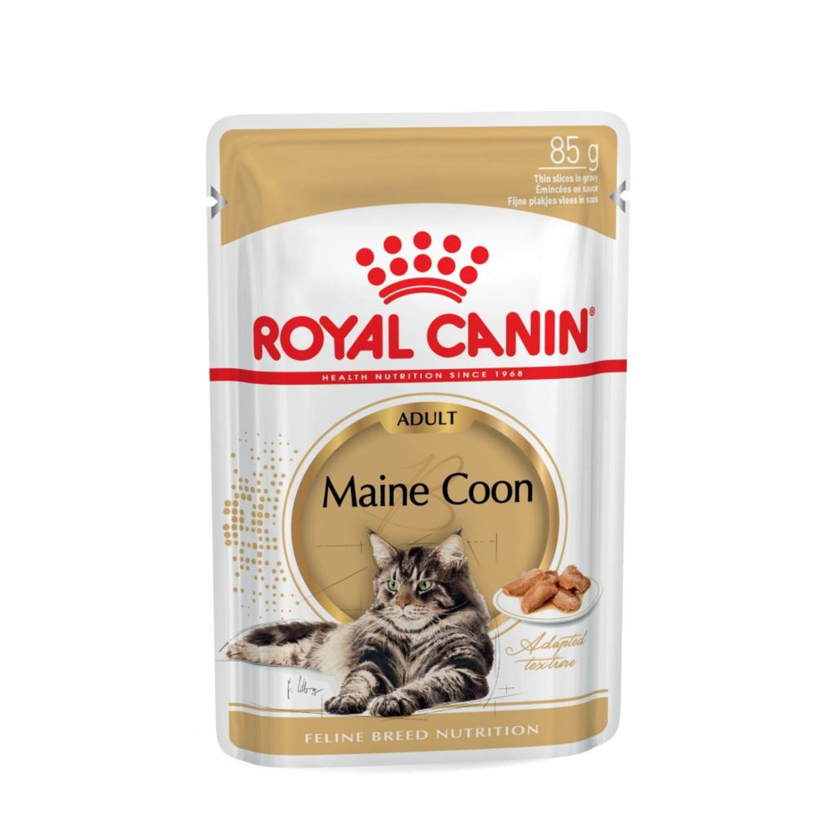 Royal Canin Maine Coon Adult Cat Wet Food Pouch, 85g