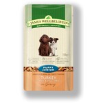 James Wellbeloved Puppy Junior Wet Food Pouch Turkey & Rice 150g ***