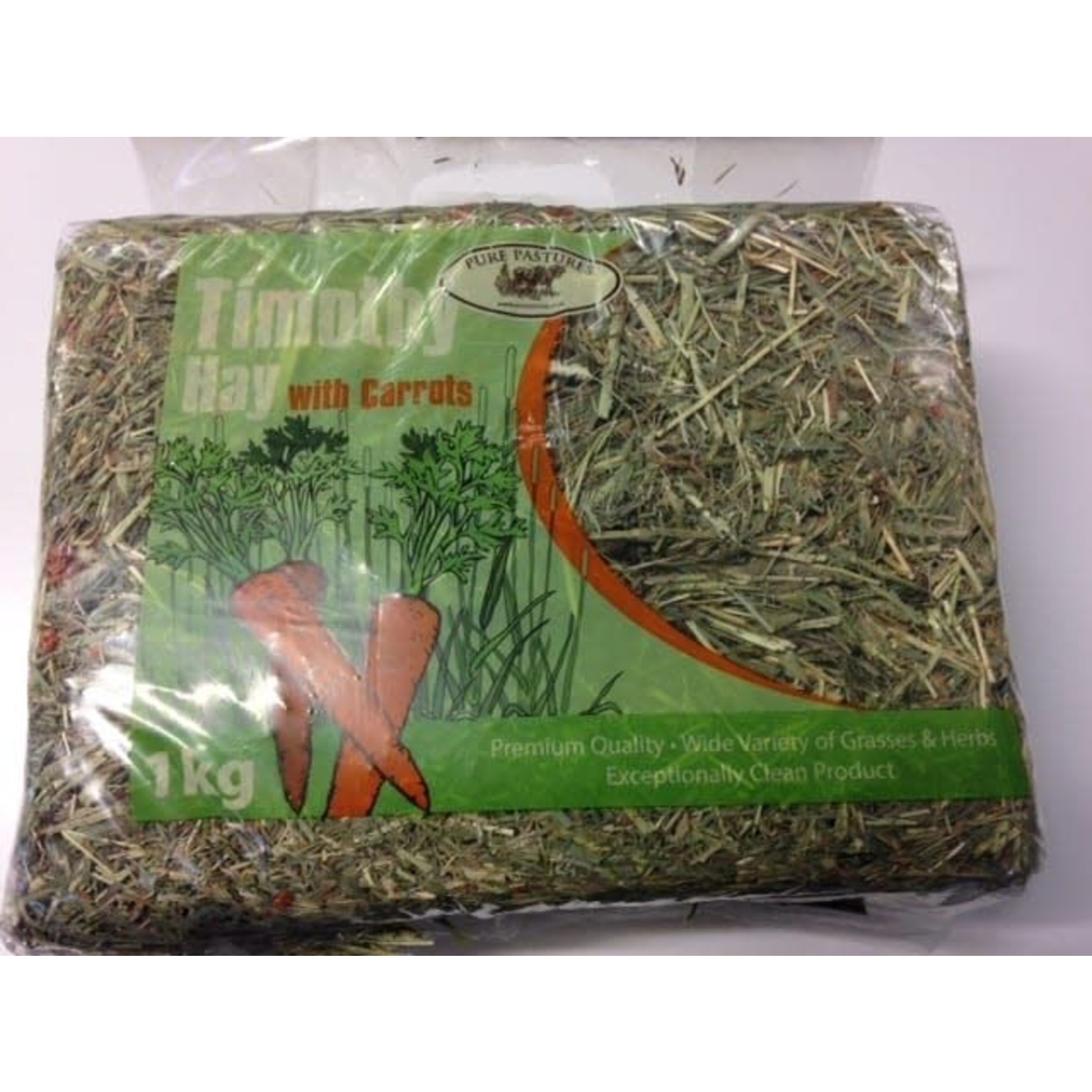 Pure Pastures Timothy Hay with Carrot, 1kg